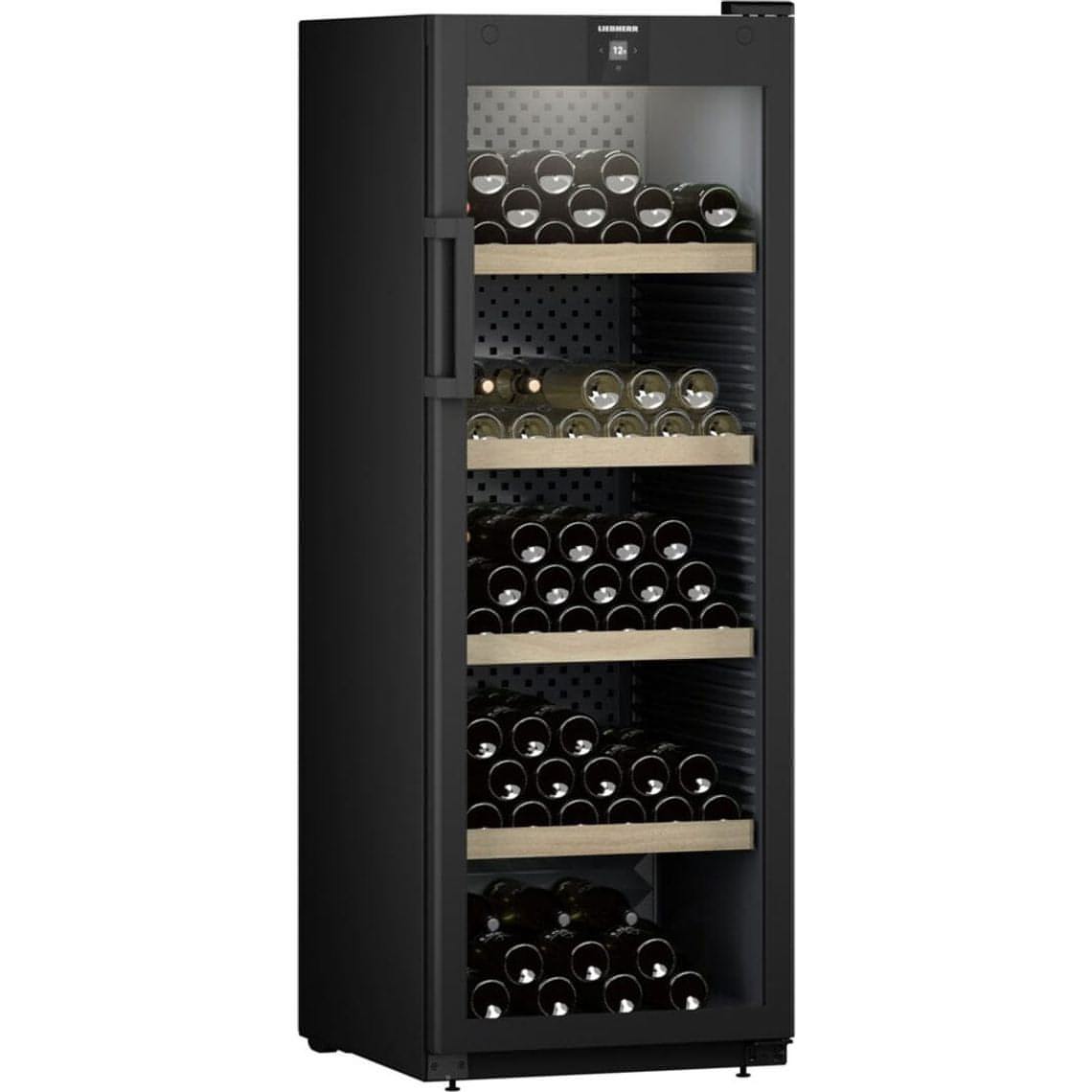 Liebherr - WPbl 5001 - GrandCru 196 Bottle Freestanding Wine Cabinet - WPbl 5001 - Glass Door