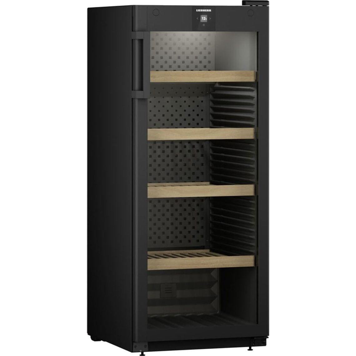 Liebherr - WPbl 4601 - GrandCru 166 Bottle Freestanding Wine Cabinet - WPbl 4601 - Glass Door