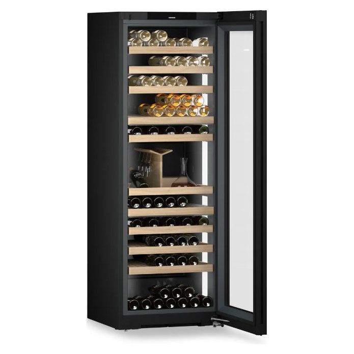 Liebherr - Vinidor Selection 149 Bottle - 3-Zone Wine Cabinet - WPgbi 7483 - Glass Door
