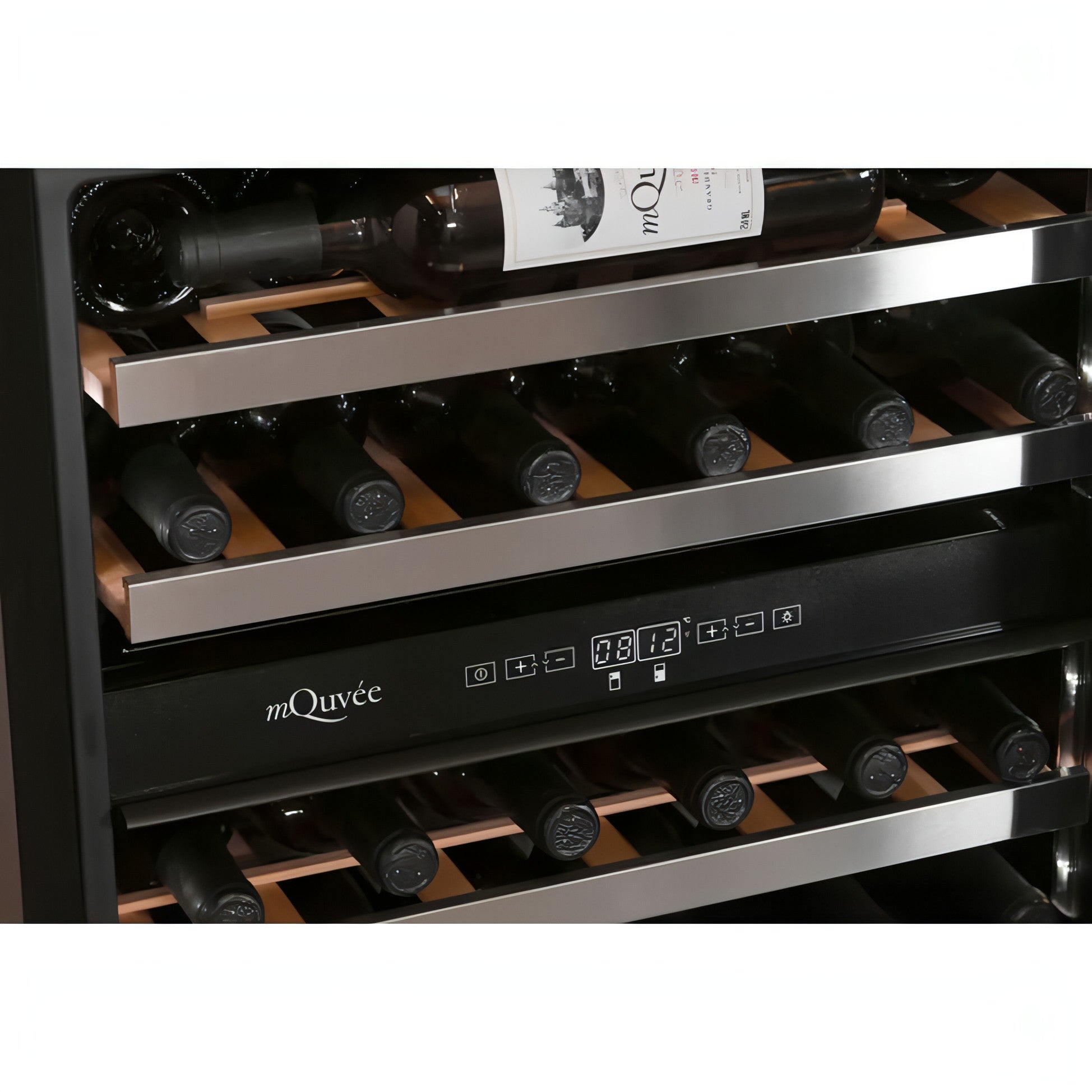 mQuvée - Integrated Wine Cooler - WineKeeper Exclusive - 25D - Push/Pull