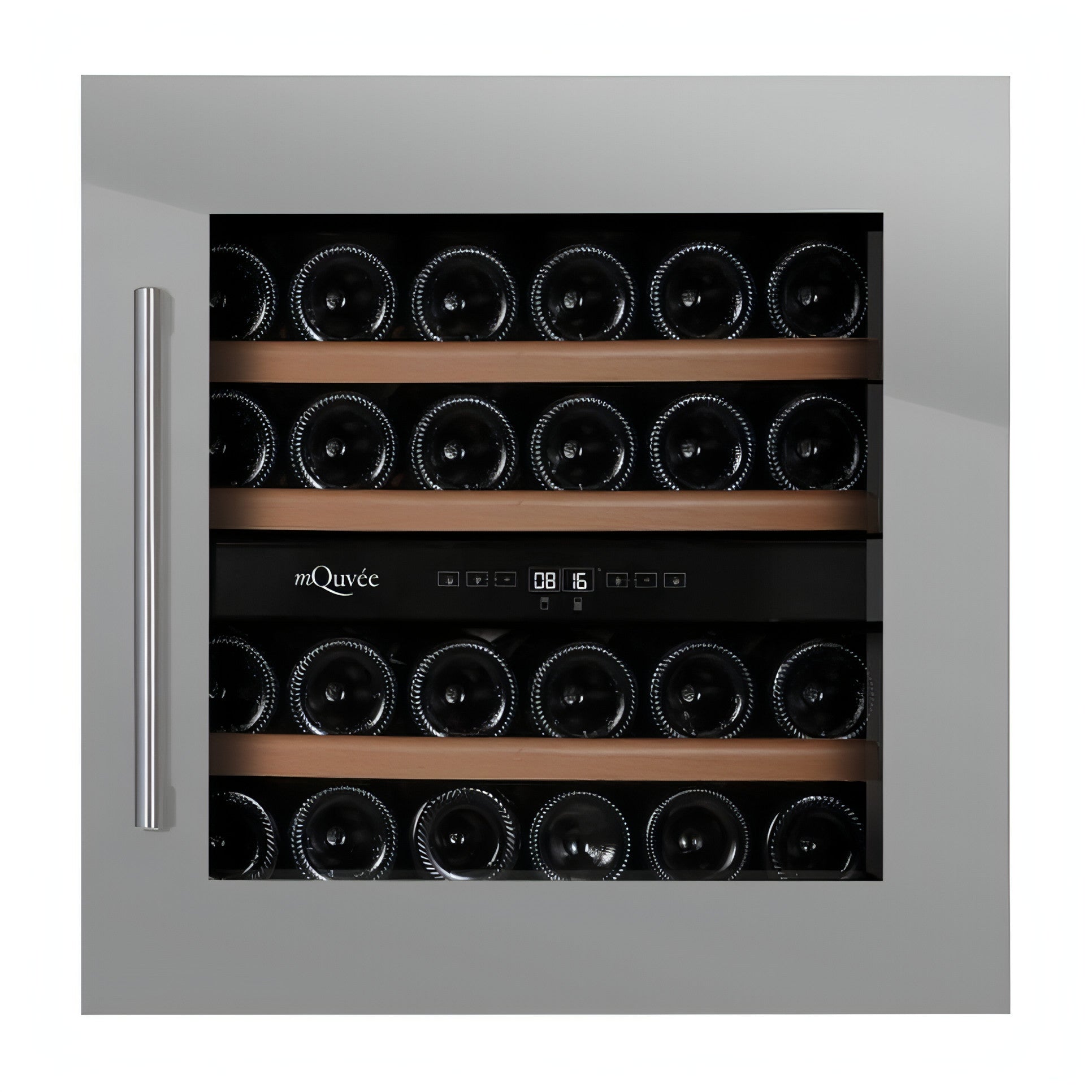 mQuvée - Integrated Wine Cooler - WineKeeper 25D - Stainless