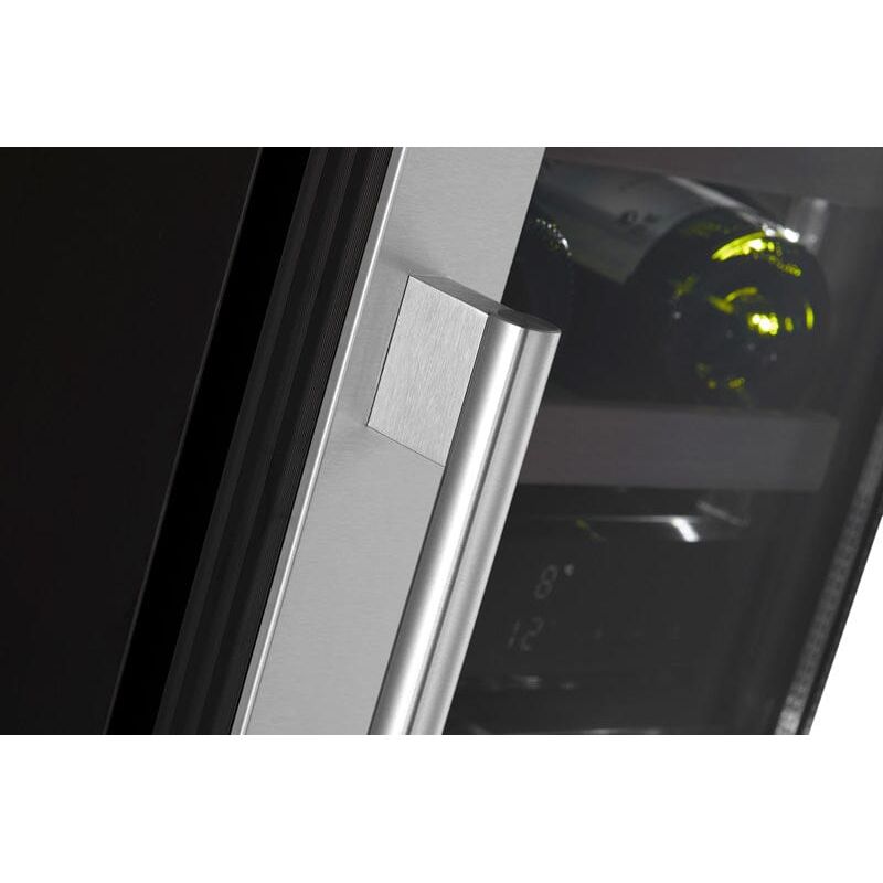 mQuvée - 300mm - Undercounter Wine Fridge - WineCave 700 30D - Stainless Steel