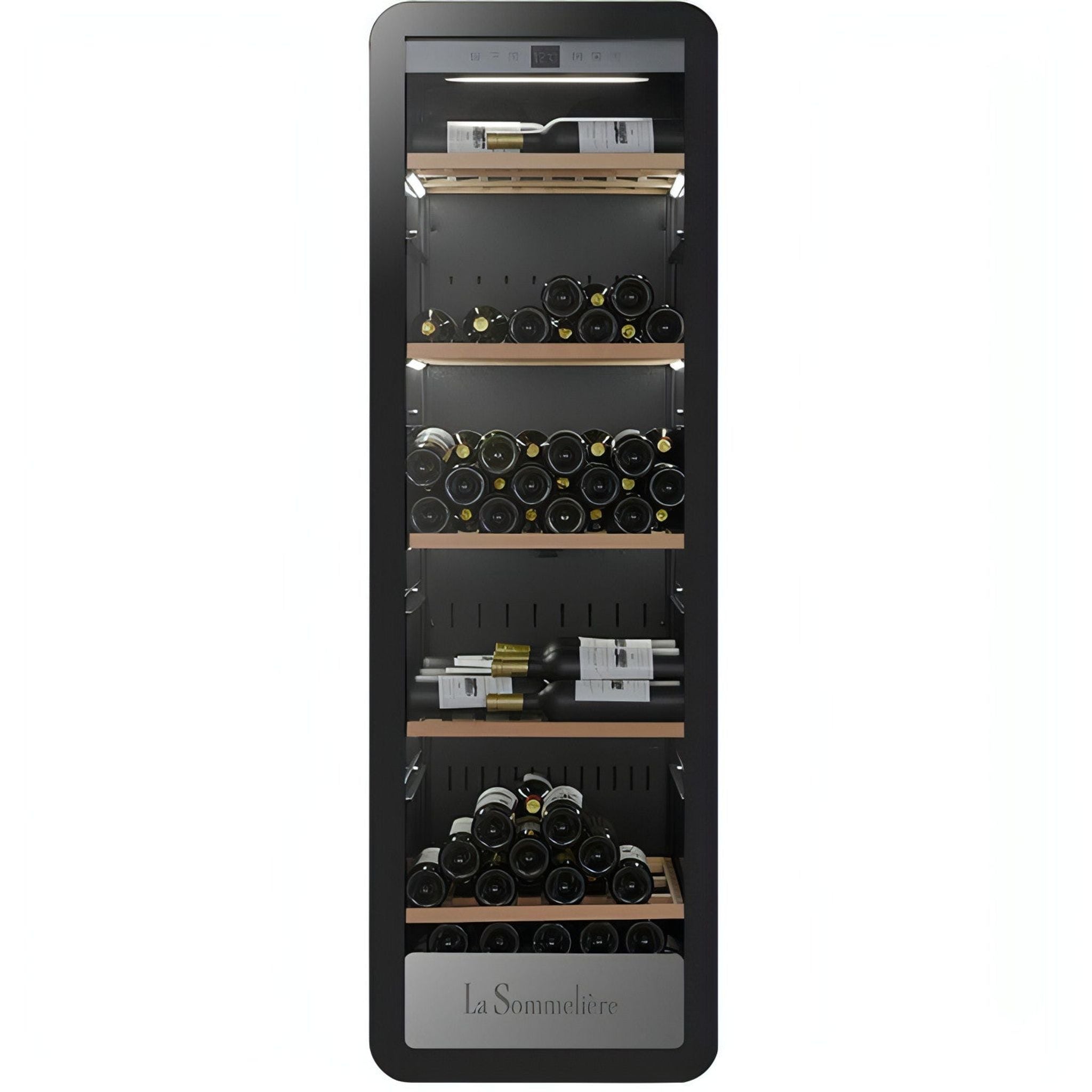 La Sommeliere - 185 Bottle Freestanding Single Zone Wine Cabinet APOGEE200PV