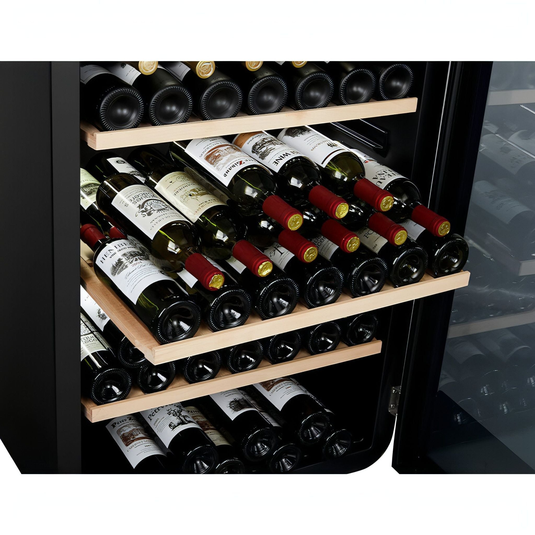 La Sommeliere - 247 Bottle Freestanding Dual Zone Wine Cabinet APOGEE250DZ