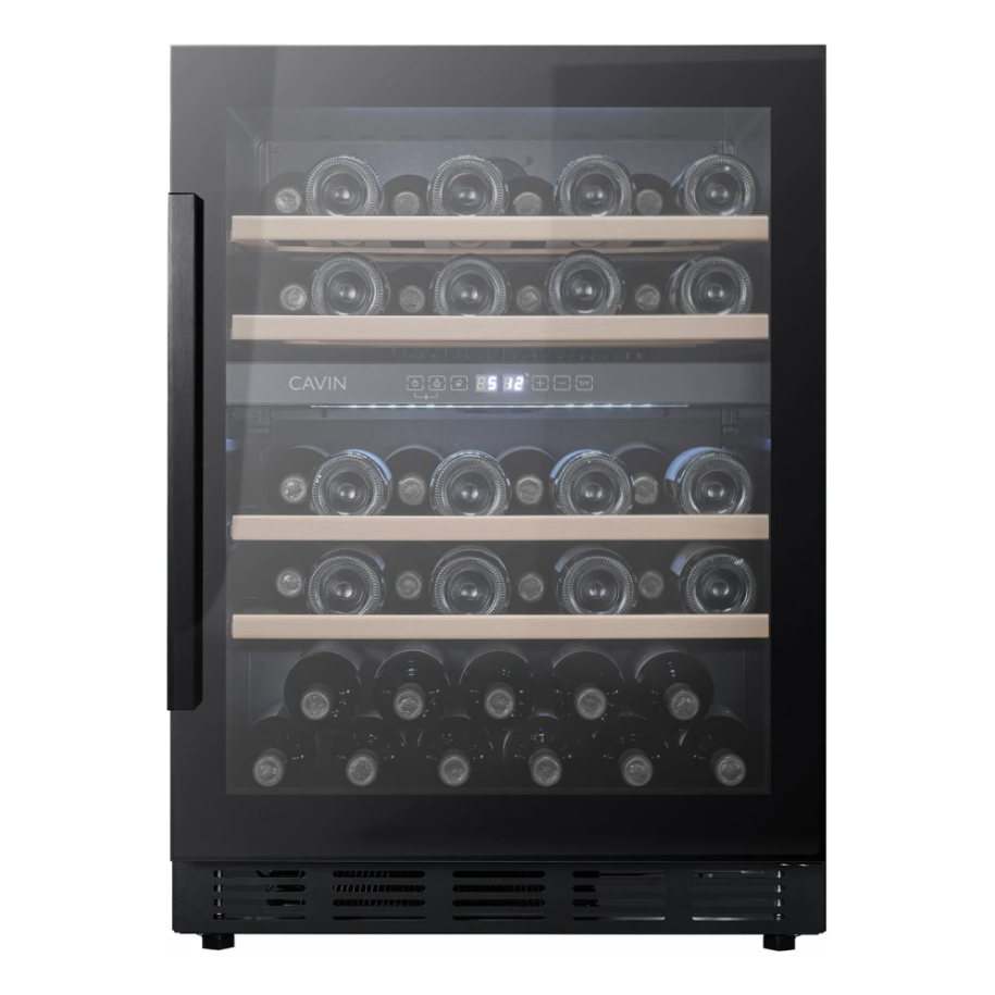 Cavin - 600mm - Undercounter Wine Fridge - Arctic Collection 60D Fullglass Black