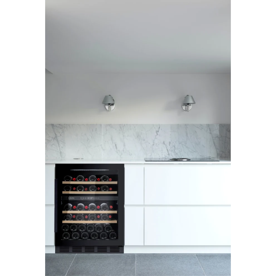 Cavin - 600mm - Undercounter Wine Fridge - Arctic Collection 60D Fullglass Black