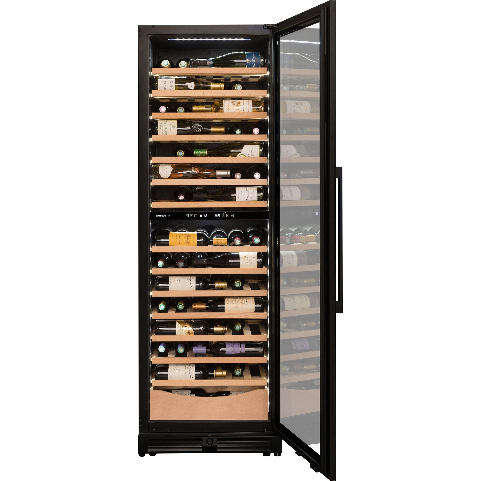 Avintage - Dual Zone - 109 Bottle Wine Cooler - AVI110DZB1