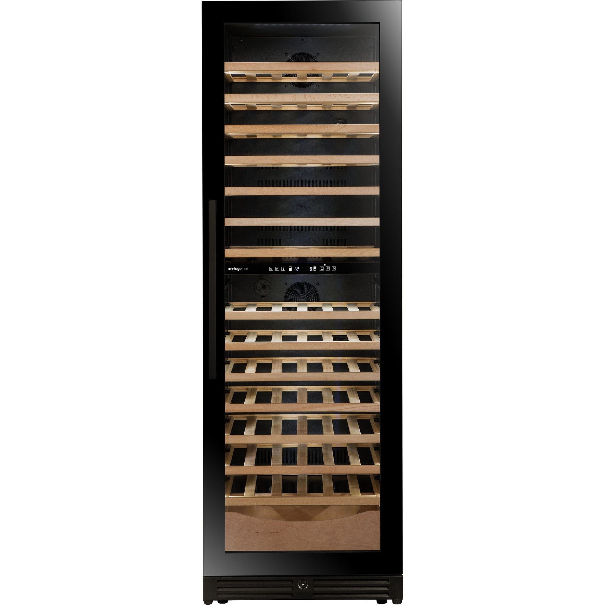 Avintage - Dual Zone - 109 Bottle Wine Cooler - AVI110DZB1