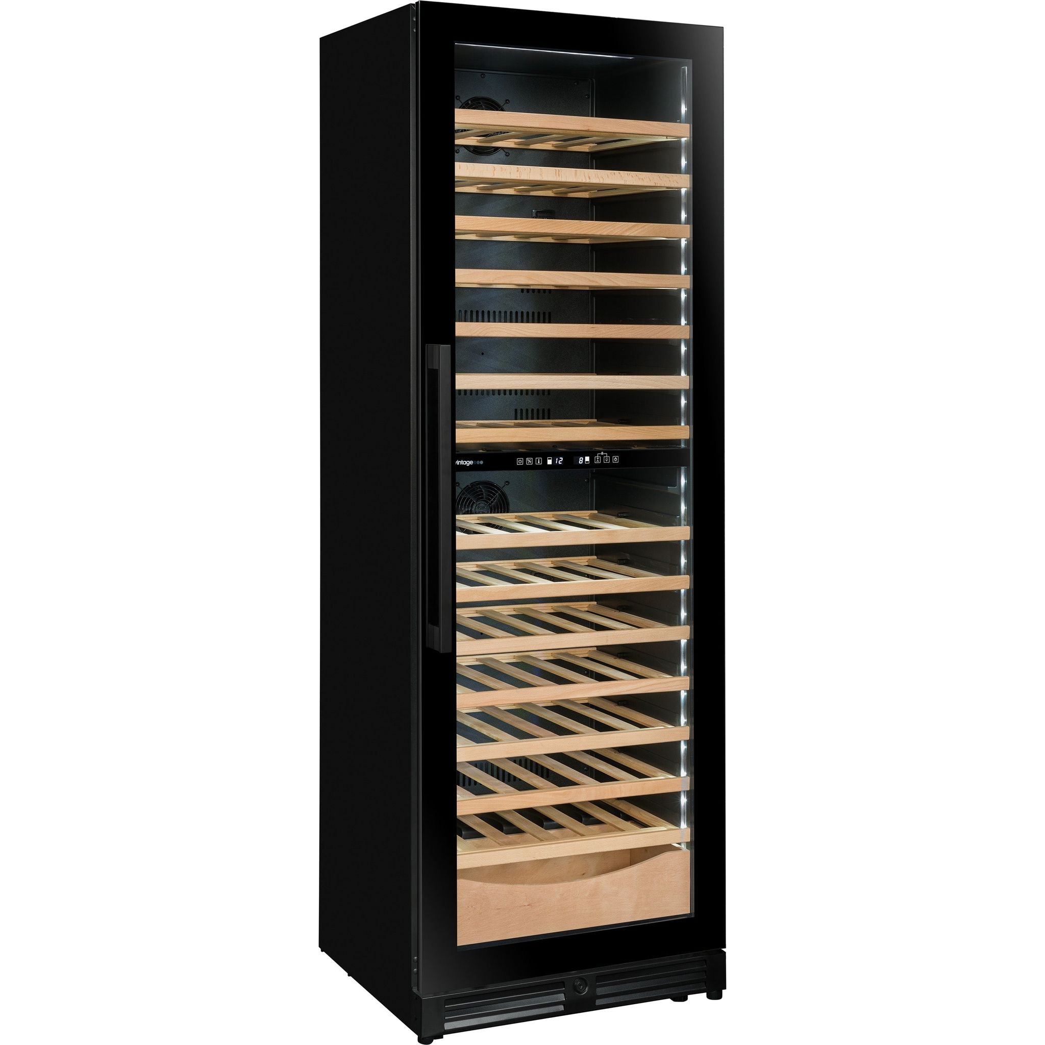 Avintage - Dual Zone - 109 Bottle Wine Cooler - AVI110DZB1