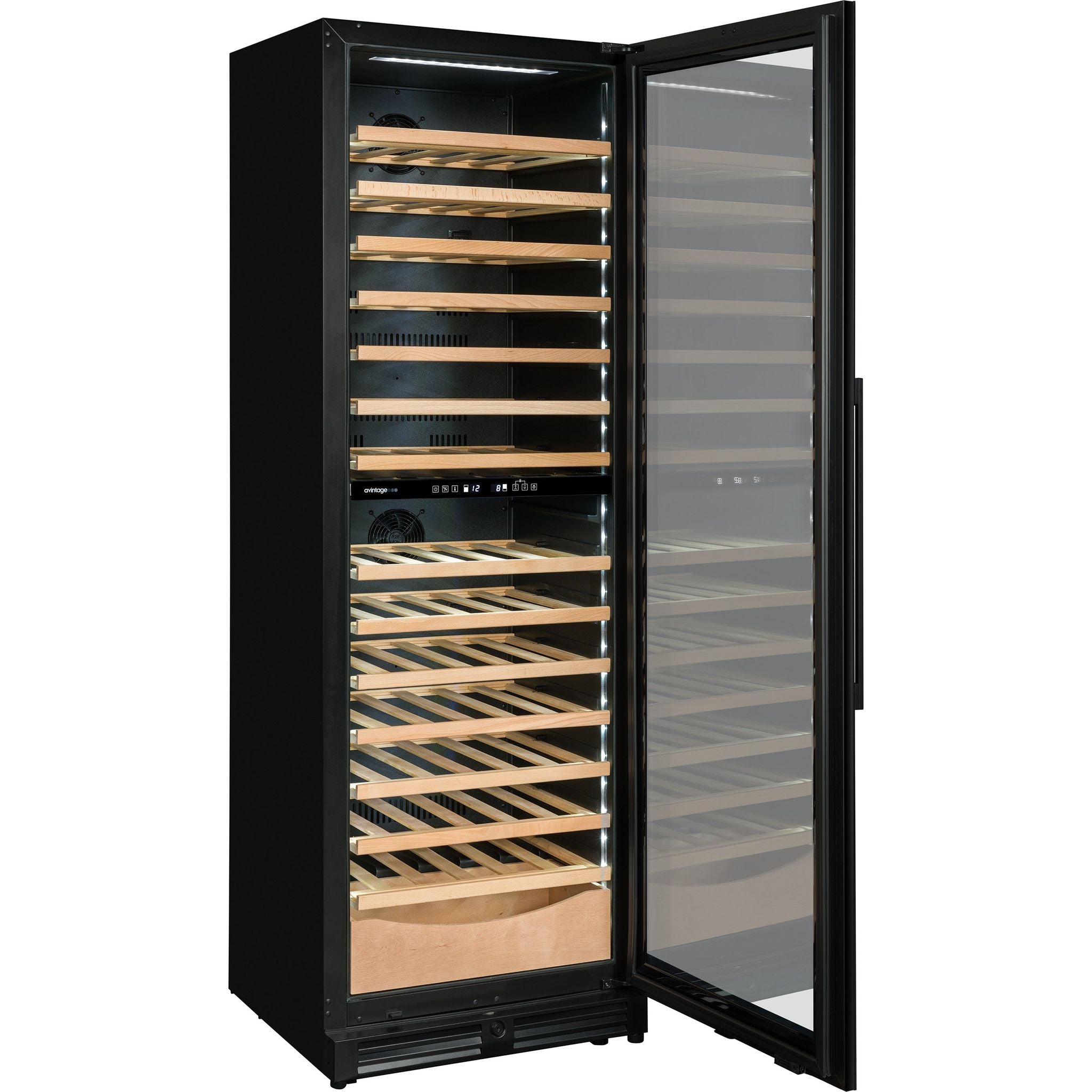 Avintage - Dual Zone - 109 Bottle Wine Cooler - AVI110DZB1