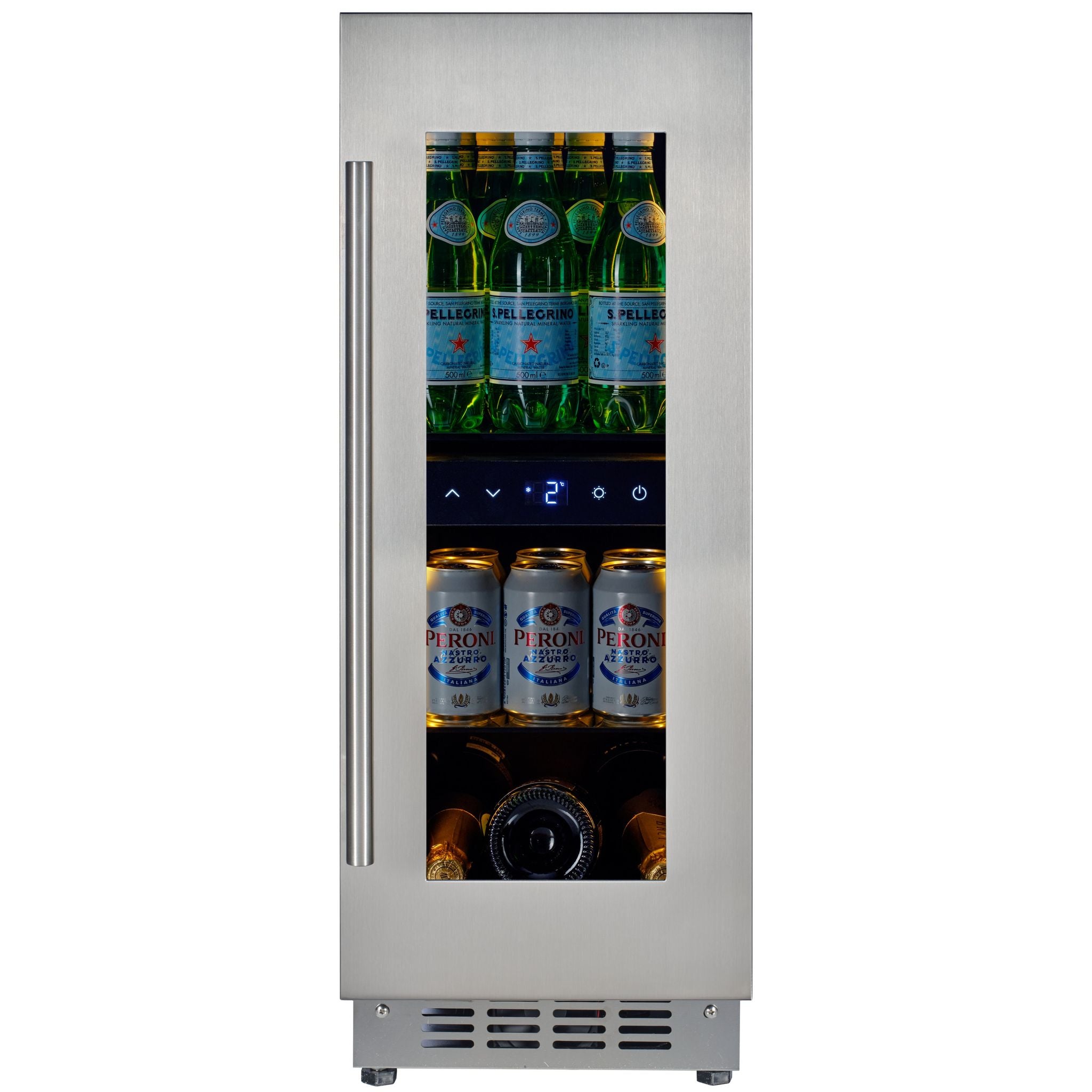 CELLA - 300mm - 51L Undercounter Drinks Fridge - Single Zone - BV18-SSH