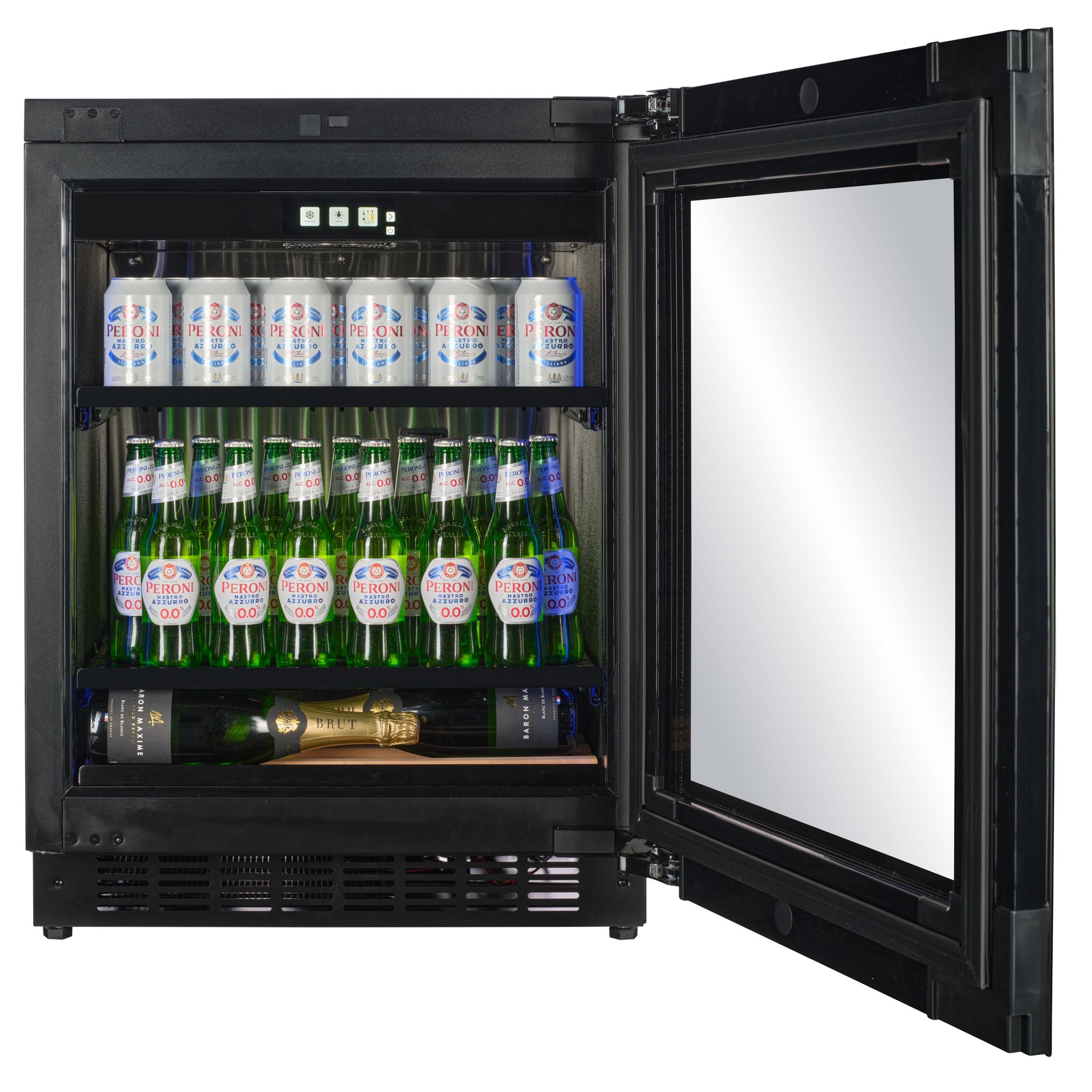 CELLA - Shallow Drinks Fridge - 45cm Depth - 60cm Undercounter - BV30B-TO