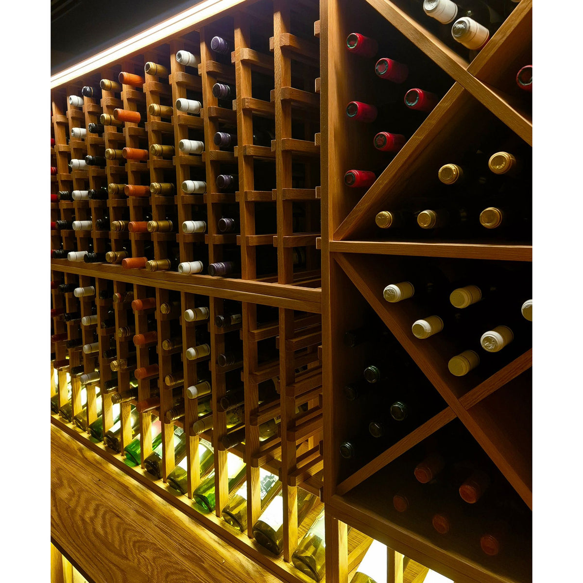 Bespoke Wine Wall Chiller Display Cabinet - 2 Door