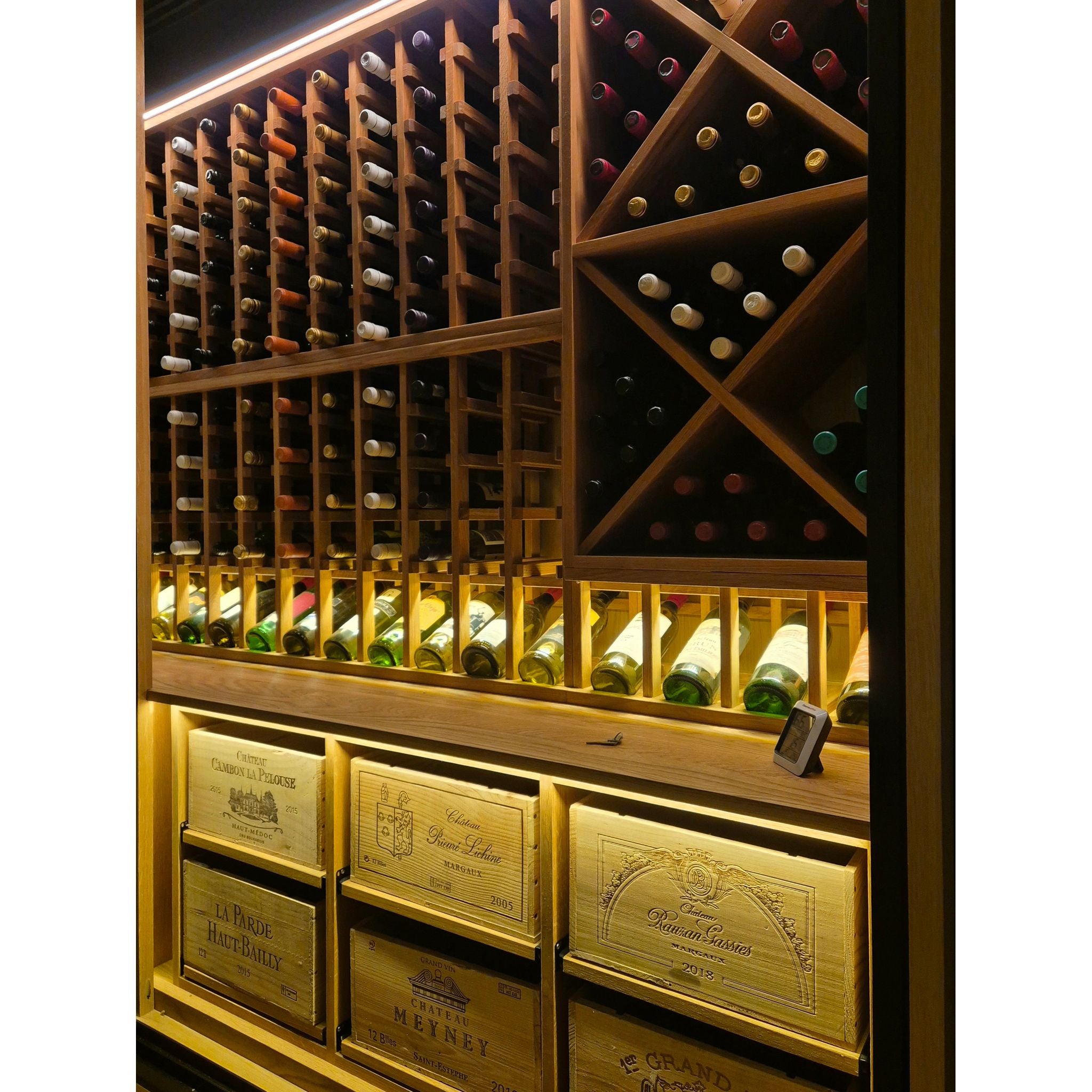 Bespoke Wine Wall Chiller Display Cabinet - 2 Door