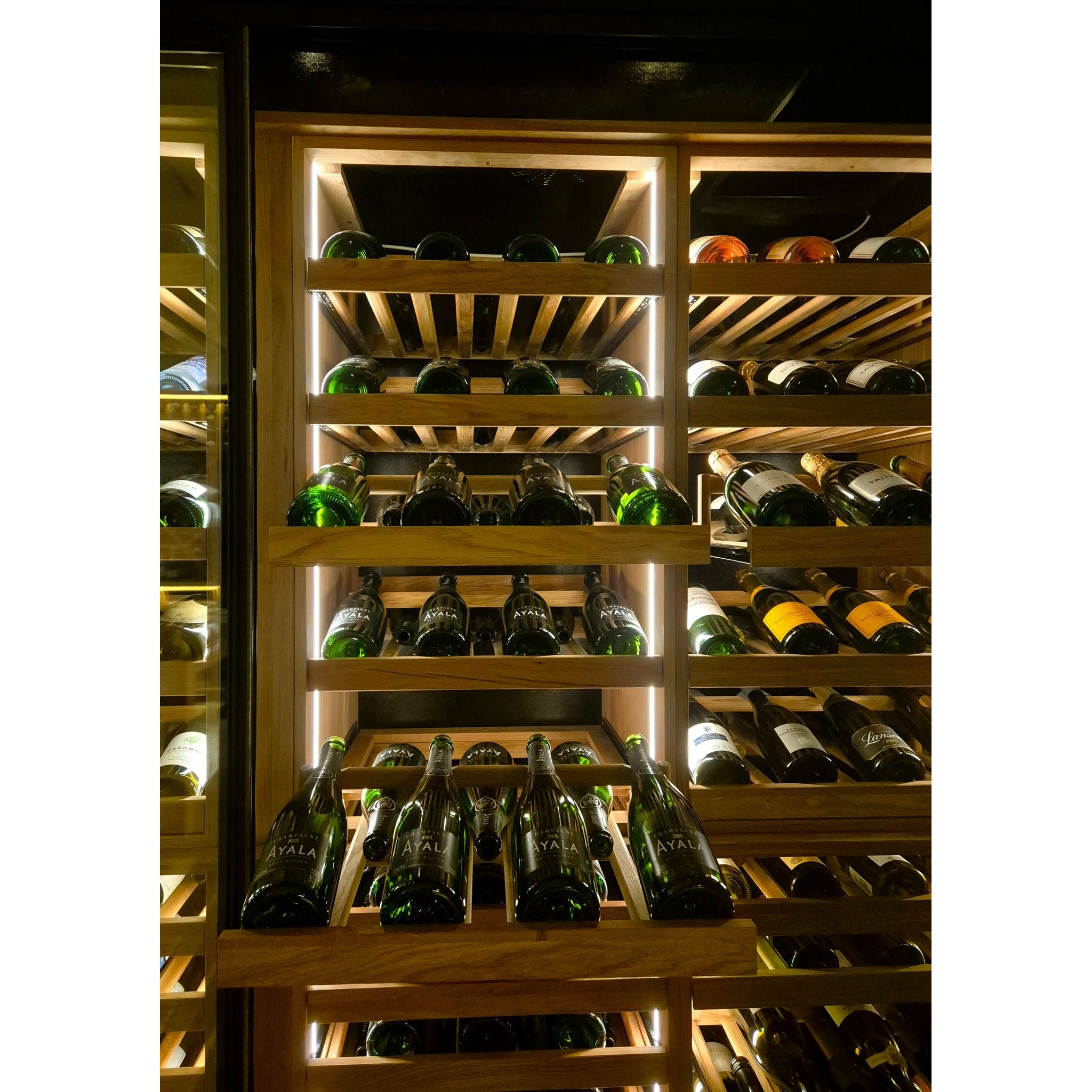 Bespoke Wine Wall Chiller Display Cabinet - 2 Door