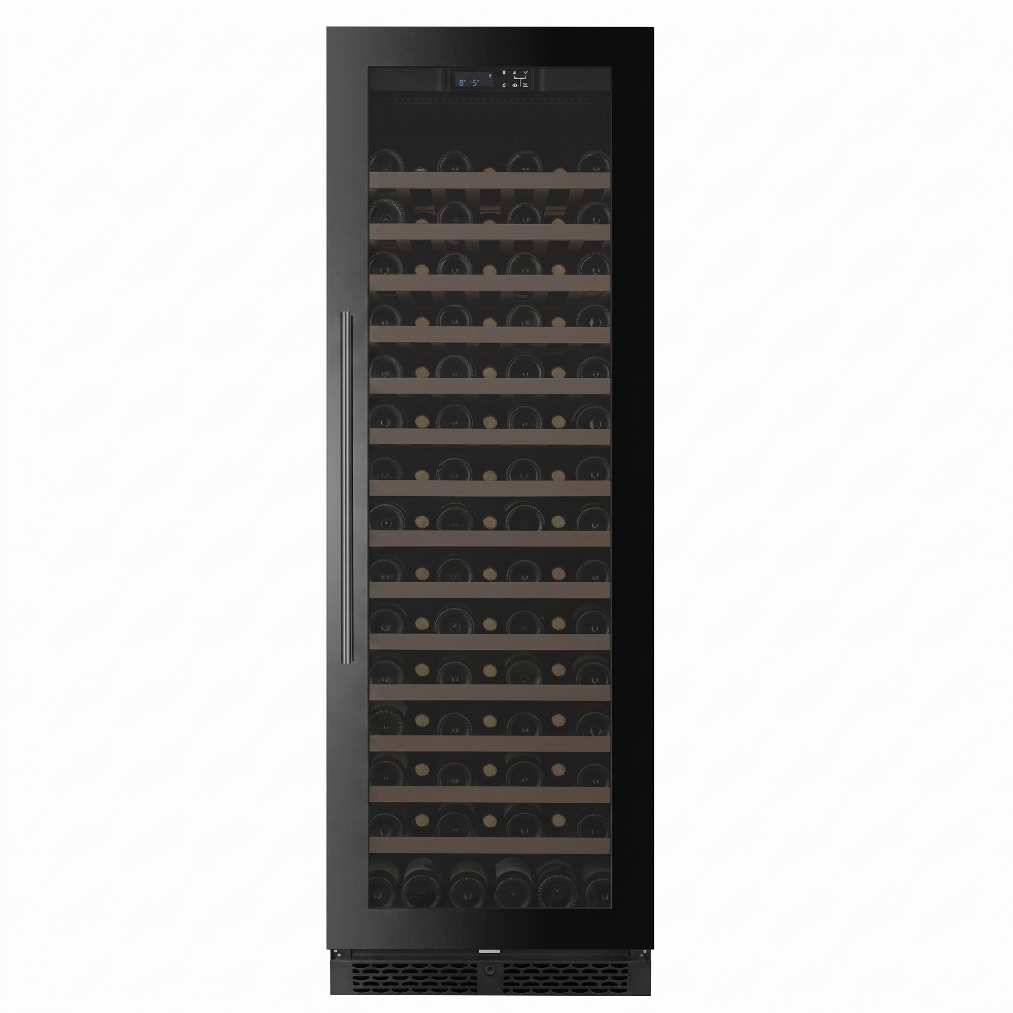 ClimaVin - Noir166 - 110 Bottle - Single Zone Wine Fridge - Built in or Freestanding