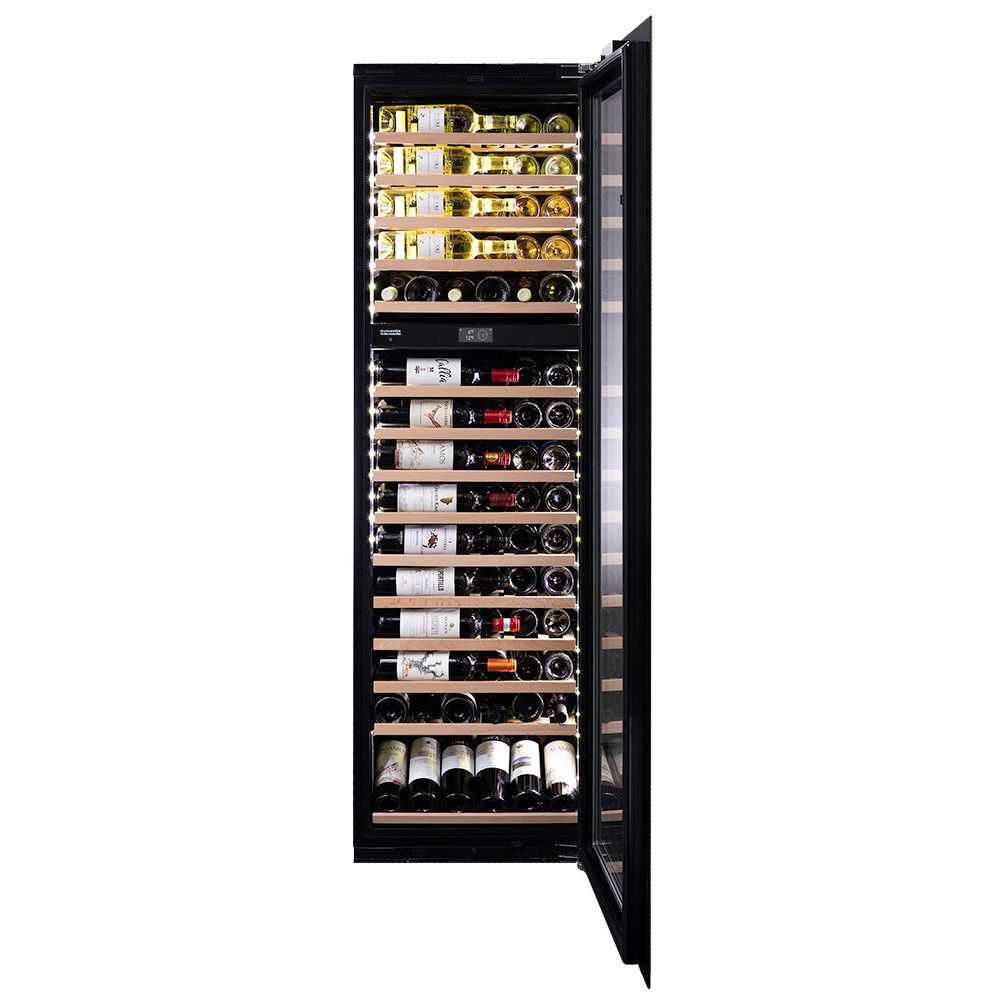 Dunavox NOBLE-109.TO - Dual Zone 109 Bottle - Fully Integrated Wine Cooler DVN-109.291DB.TO