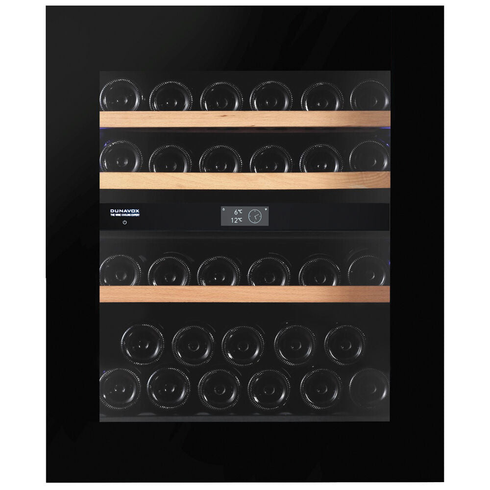 Dunavox NOBLE-32.TO - Dual Zone 33 Bottle - Integrated Wine Cooler - DVN-32.85DB.TO