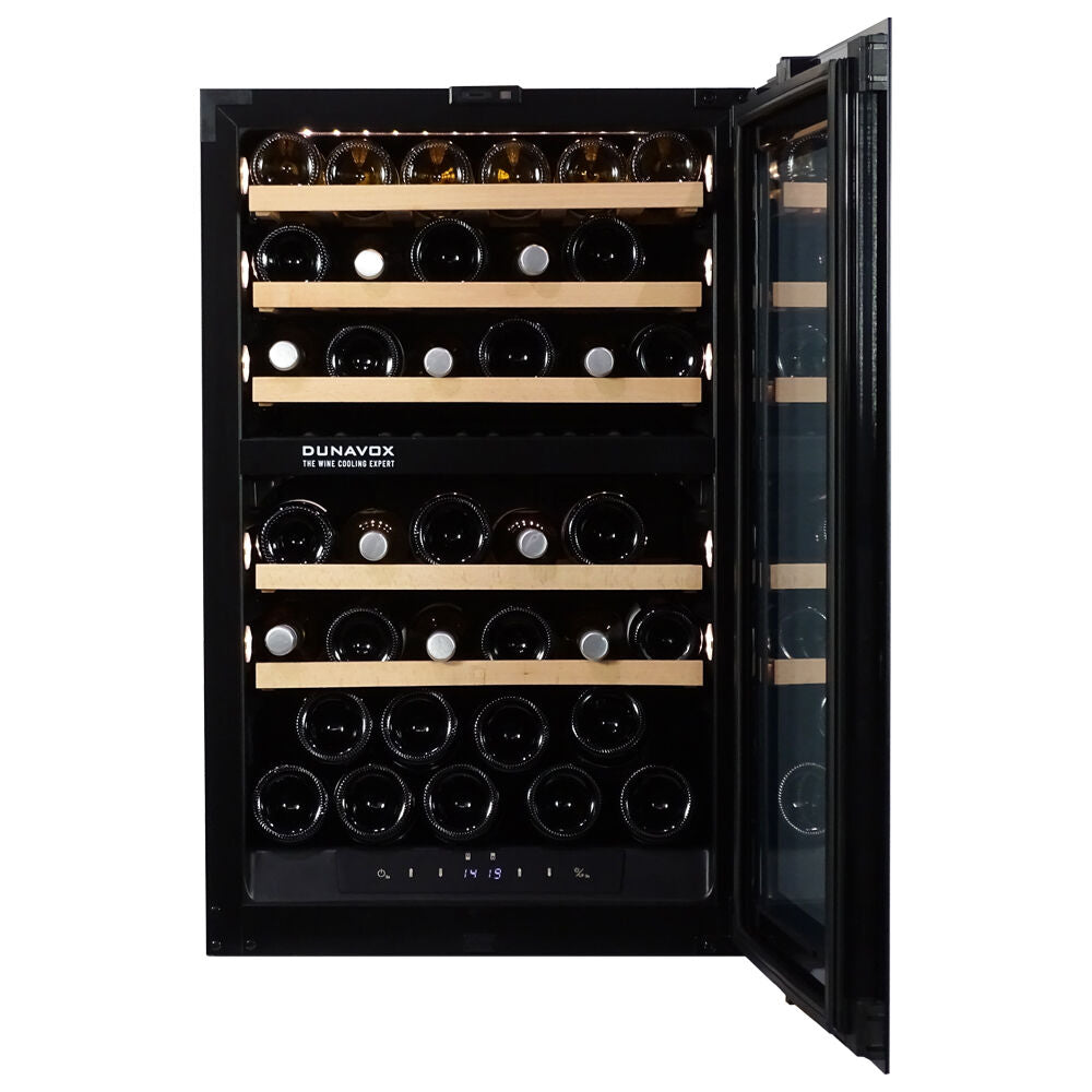 Dunavox Balance-42.TO - Dual Zone - 42 Bottle - Integrated Wine Cooler - DXB-42.100DB.TO