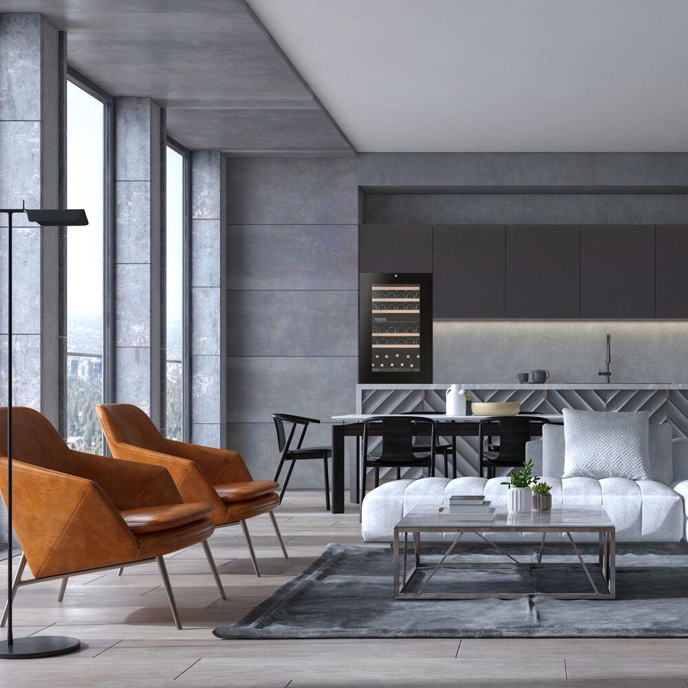 Dunavox Balance-42.TO - Dual Zone - 42 Bottle - Integrated Wine Cooler - DXB-42.100DB.TO