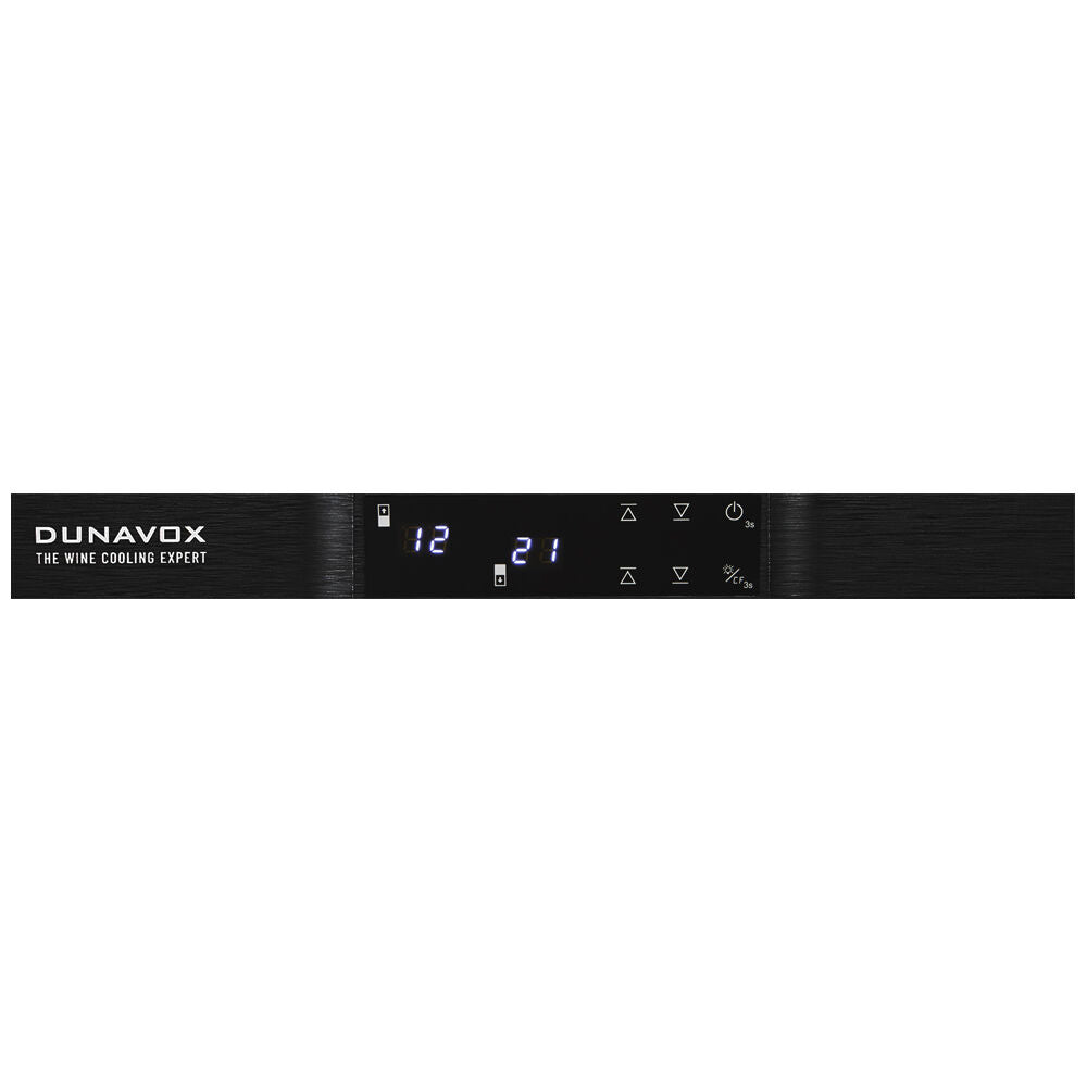 Dunavox Balance-42.TO - Dual Zone - 42 Bottle - Integrated Wine Cooler - DXB-42.100DB.TO