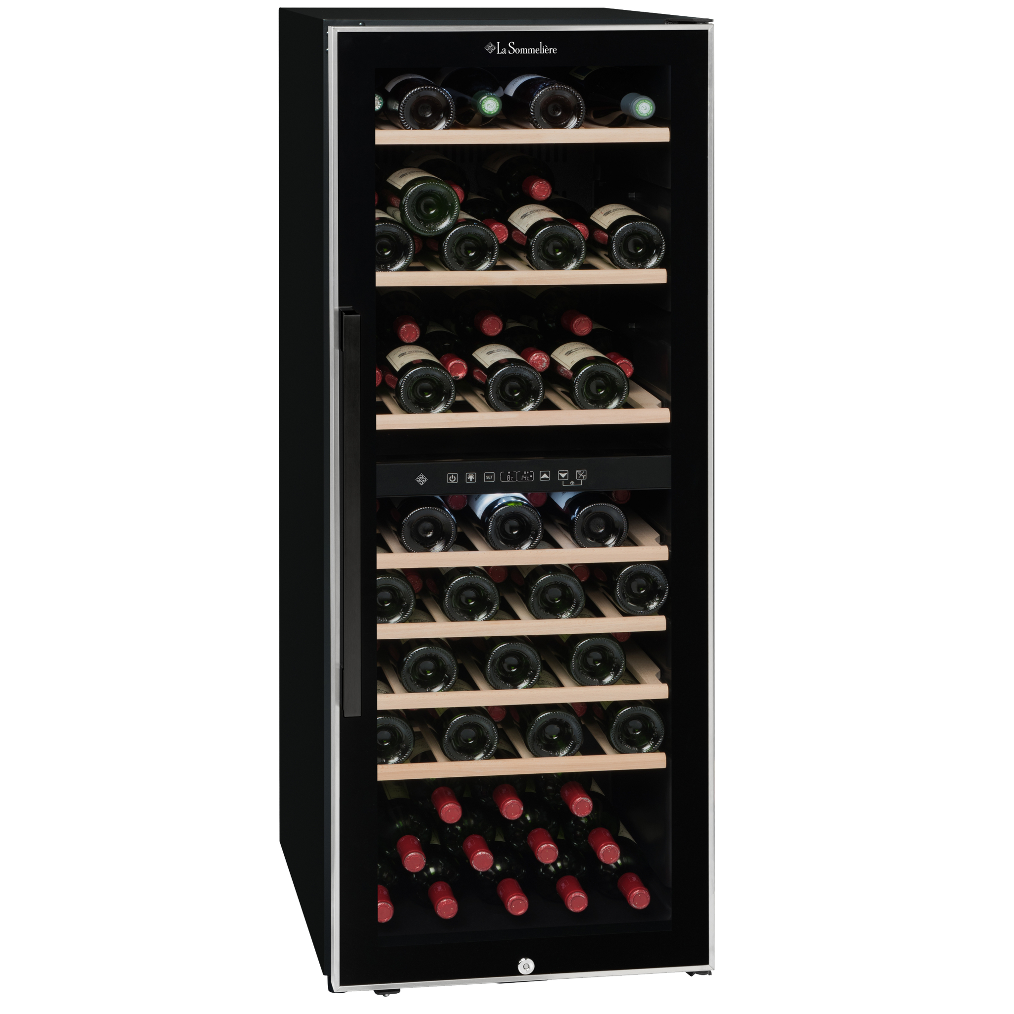 GRADED - La Sommeliere - Dual Zone - 75 Bottle - Freestanding Wine Fridge - ECS81.2Z