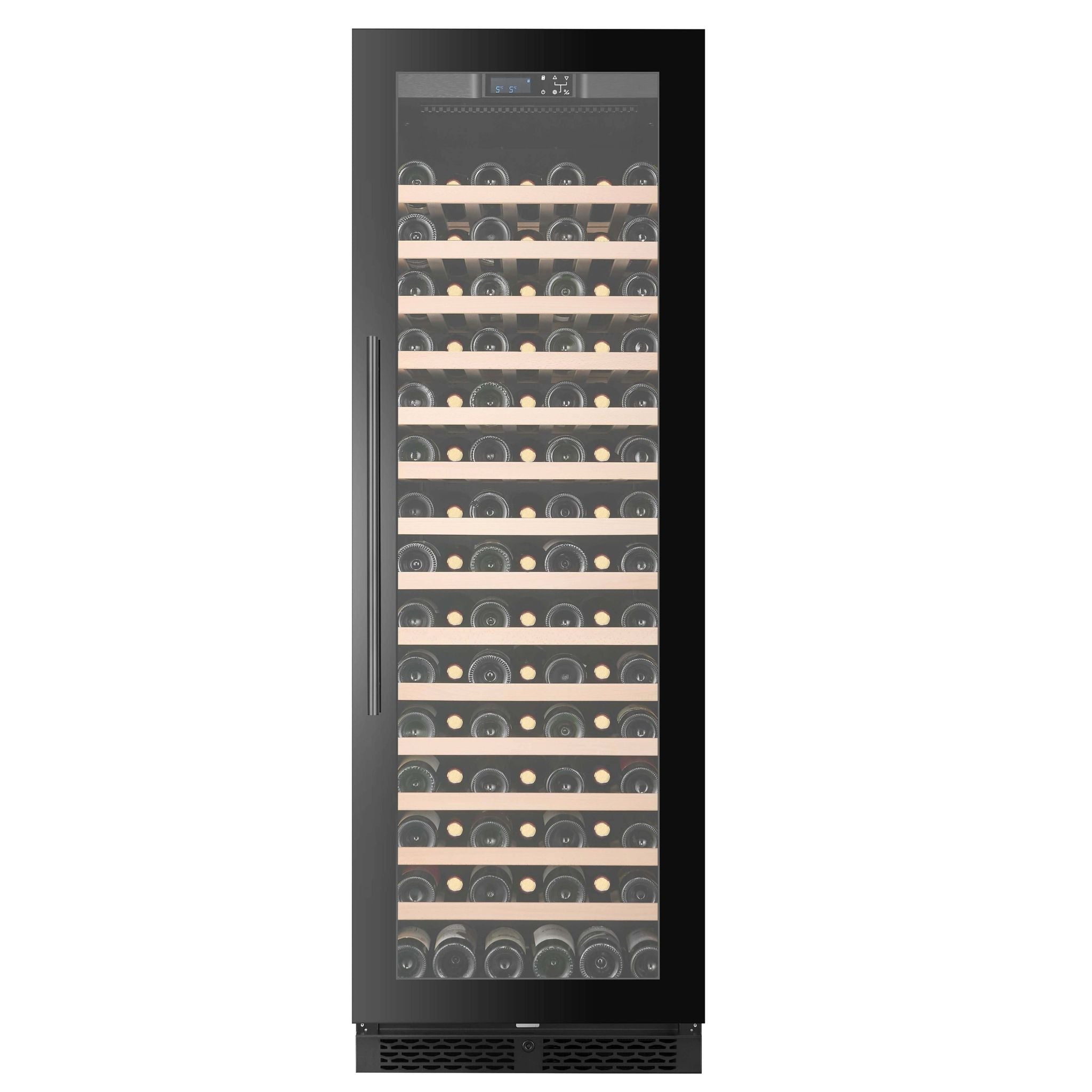 CELLA - 110 bottle Single Zone Wine cooler - FWS122S-BLACK
