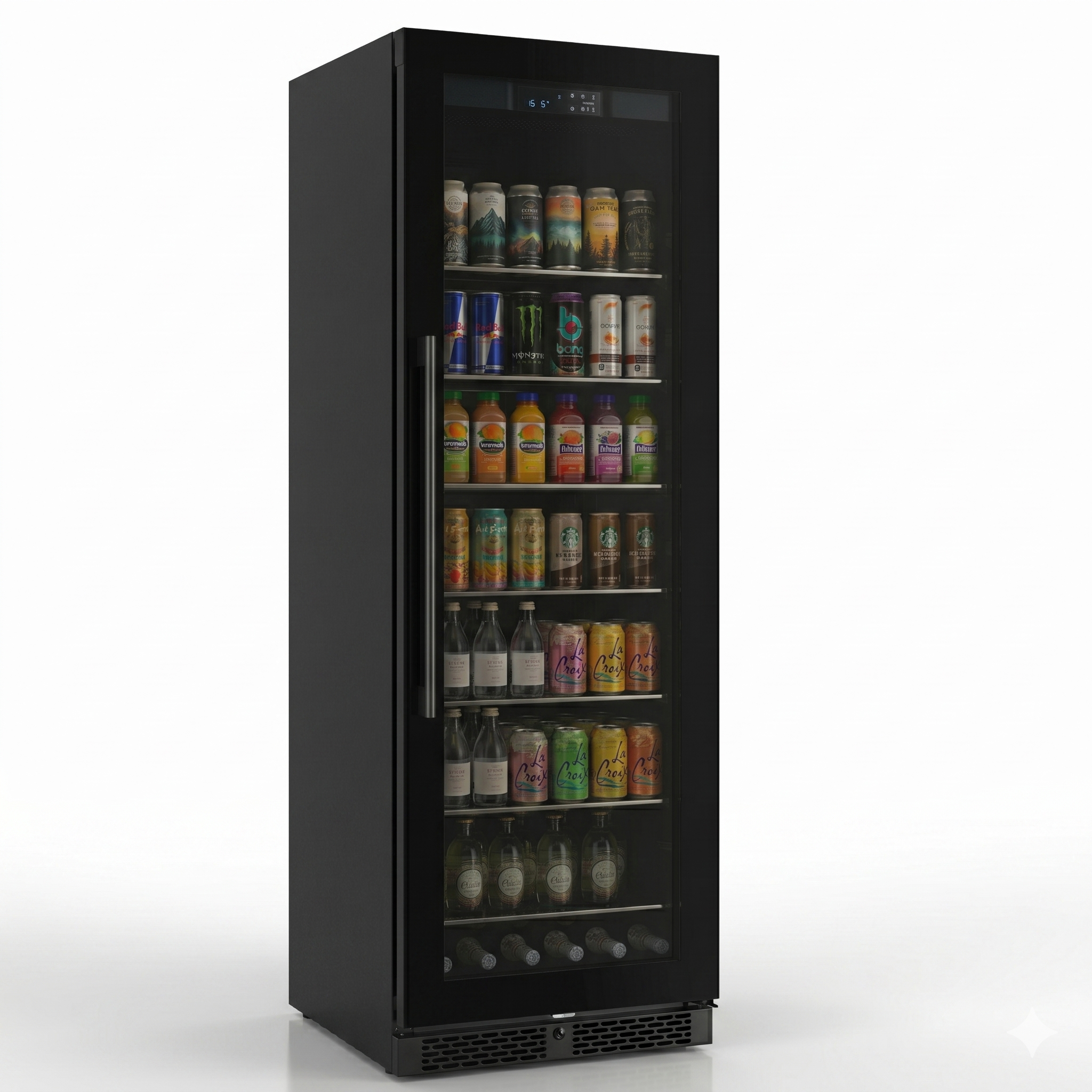 ClimaVin - Noir160 - Single Zone Beverage Fridge - Built in or Freestanding