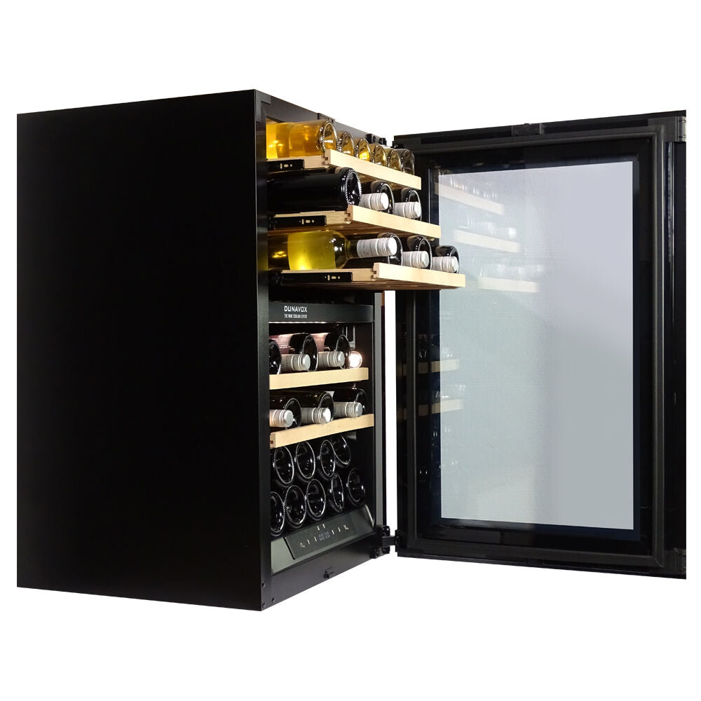 Dunavox Joy-42 - Dual Zone - 42 Bottle - Integrated Wine Cooler - DXJ-42.100DB