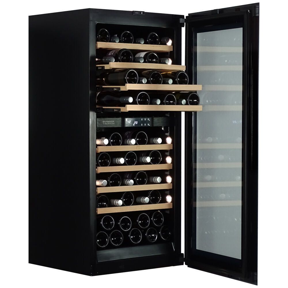 Dunavox Joy-65 - Dual Zone - 65 Bottle - Integrated Wine Cooler - DXJ-65.154DB