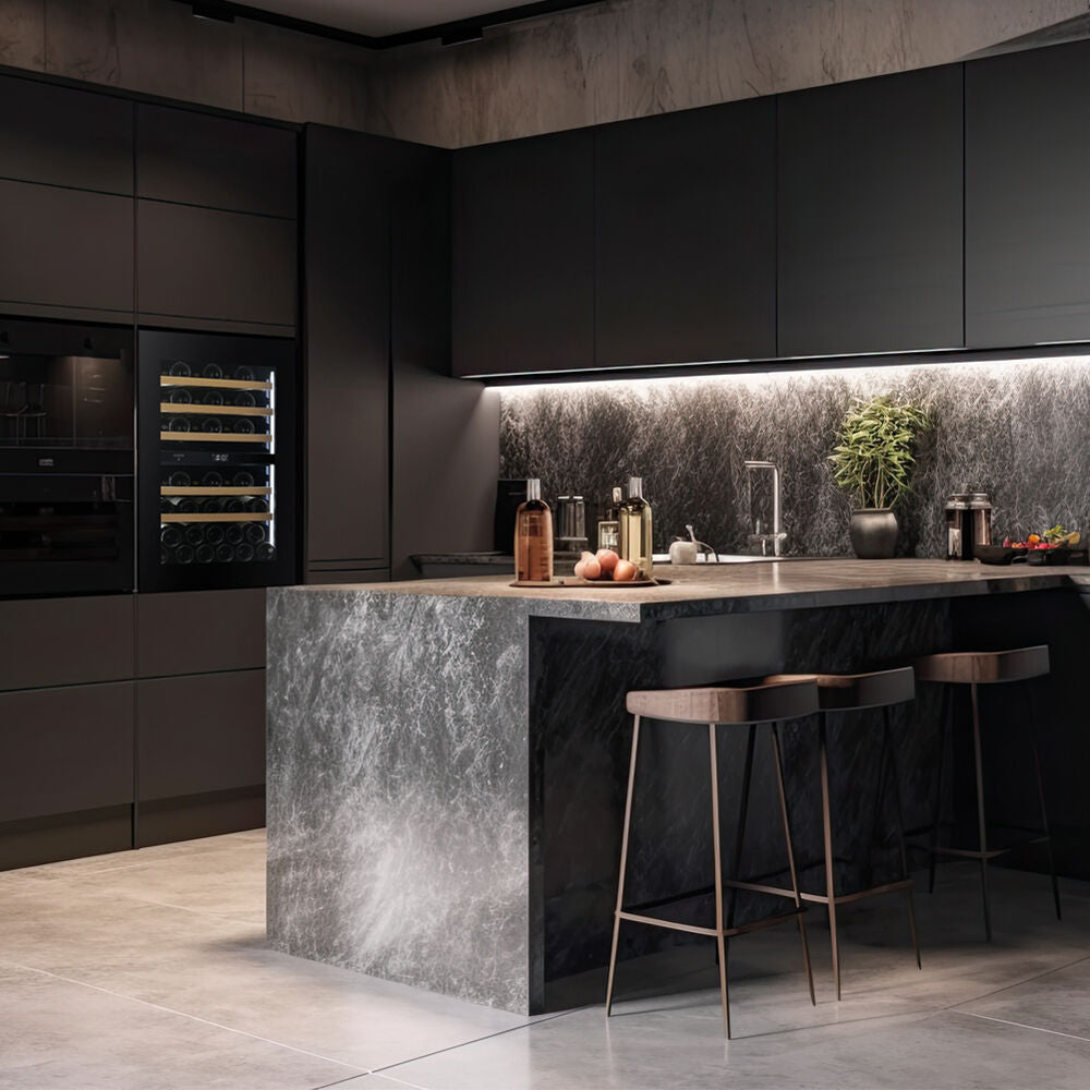 Dunavox Noble-44.TO - Dual Zone 44 Bottle - Integrated Wine Cooler - DVN-44.120DB.TO