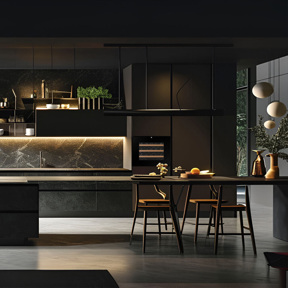 Dunavox Balance-24.TO - Single Zone 24 Bottle - Integrated Wine Cooler - DXB-24.51B.TO