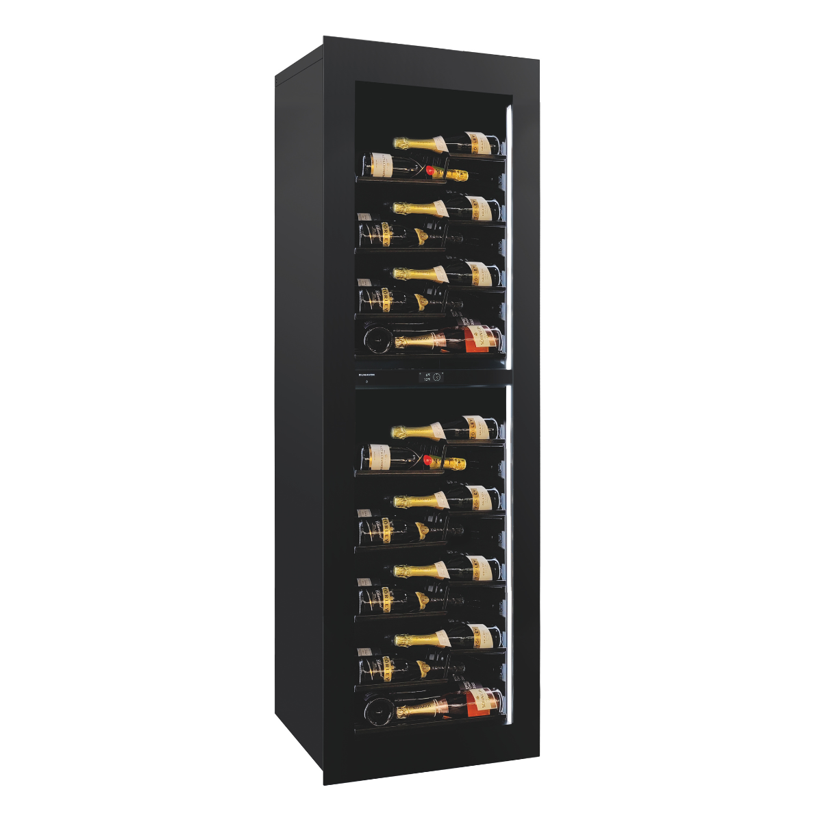 Dunavox Noble-72.TO - Dual Zone 72 Bottle - Integrated Wine Cooler - DVN-72.291DB.TO