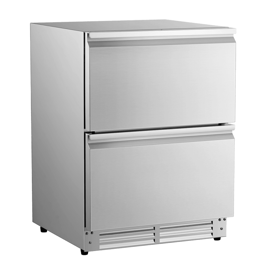 Cavin - Freestanding Beer Cooler - Outdoor Beer Fridge - Outdoor Collection 51D Stainless