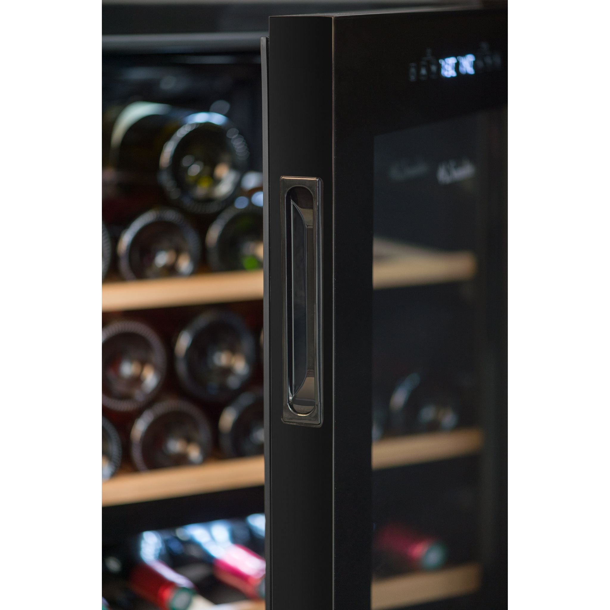 La Sommeliere - Dual Zone - 32 Bottle - Wine Fridge - SLS32DZBLACK