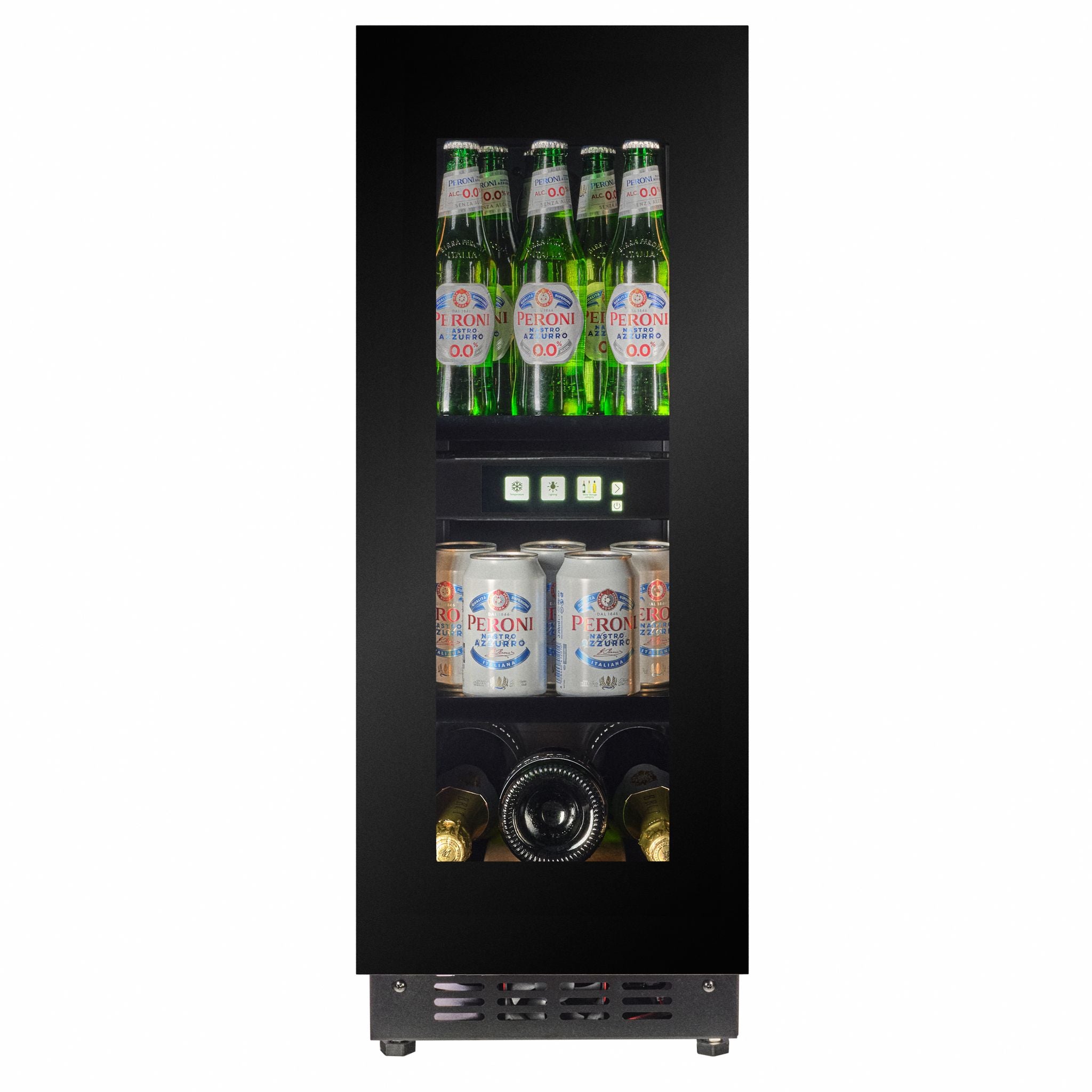 CELLA - 300mm - Undercounter Drinks Fridge - Handleless - TFT-BV18B-TO