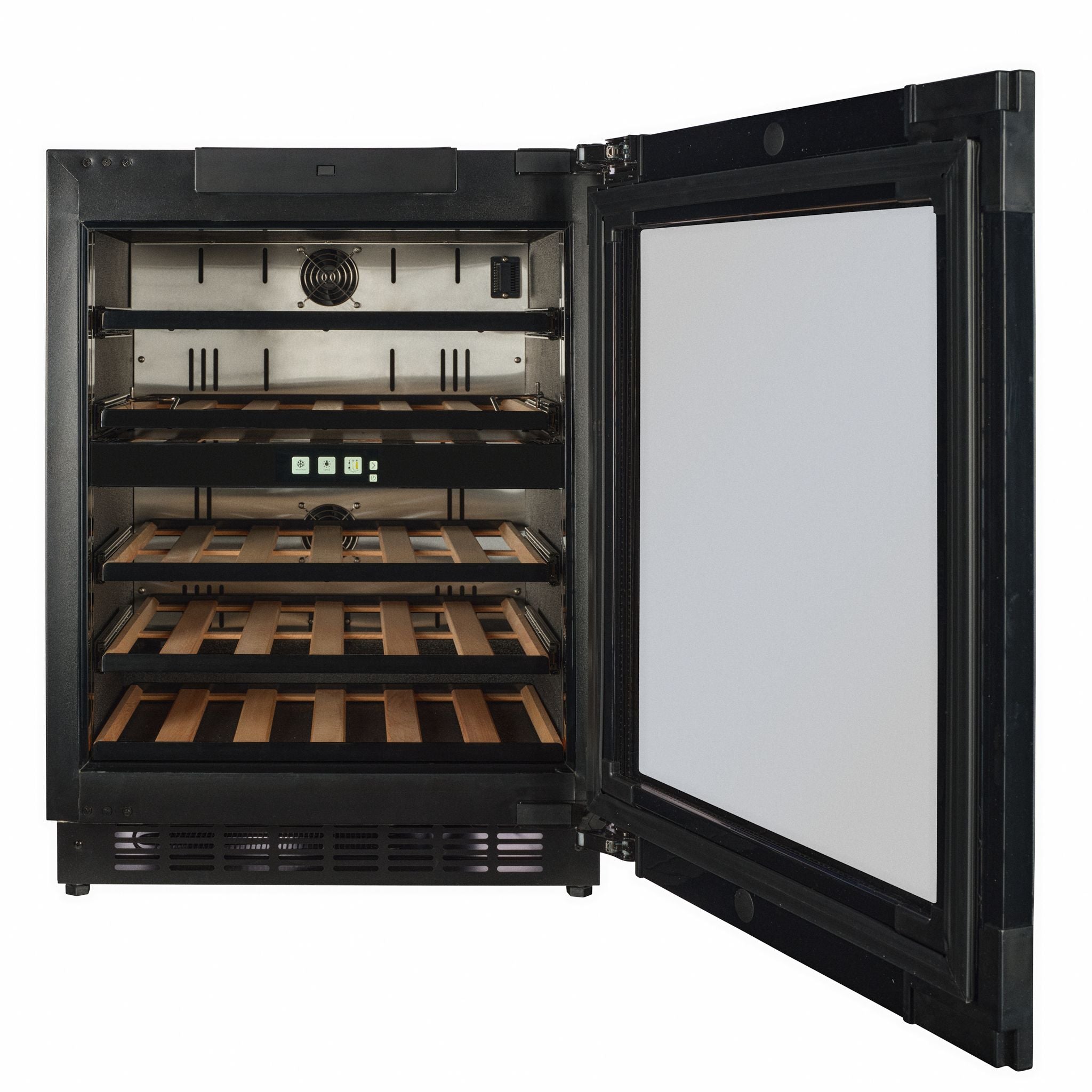 CELLA - 600mm Handleless - Undercounter Wine Cooler - Dual Zone - TFT-W34B-TO