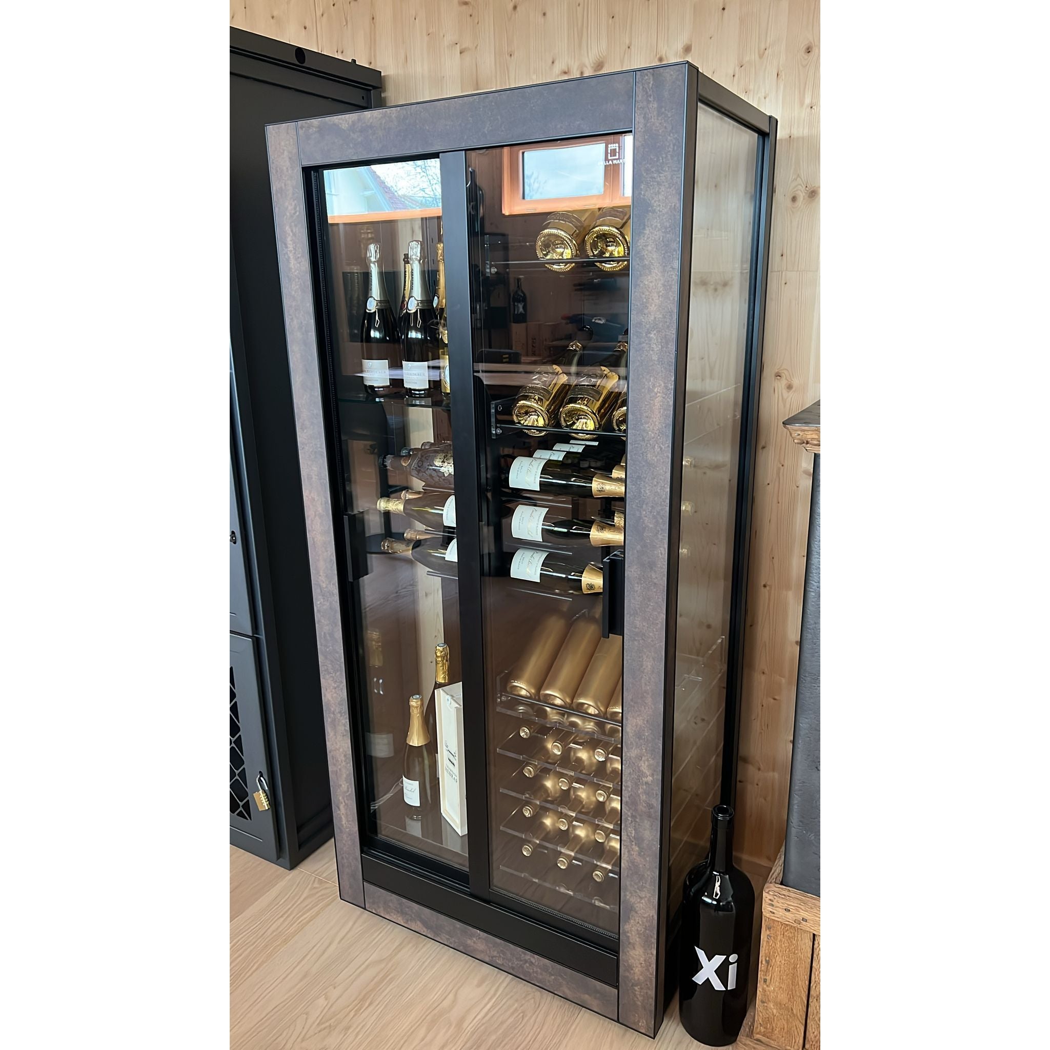Teca Vino - Wine Wall TED-10 - Horizontal Shelving - For Home Use