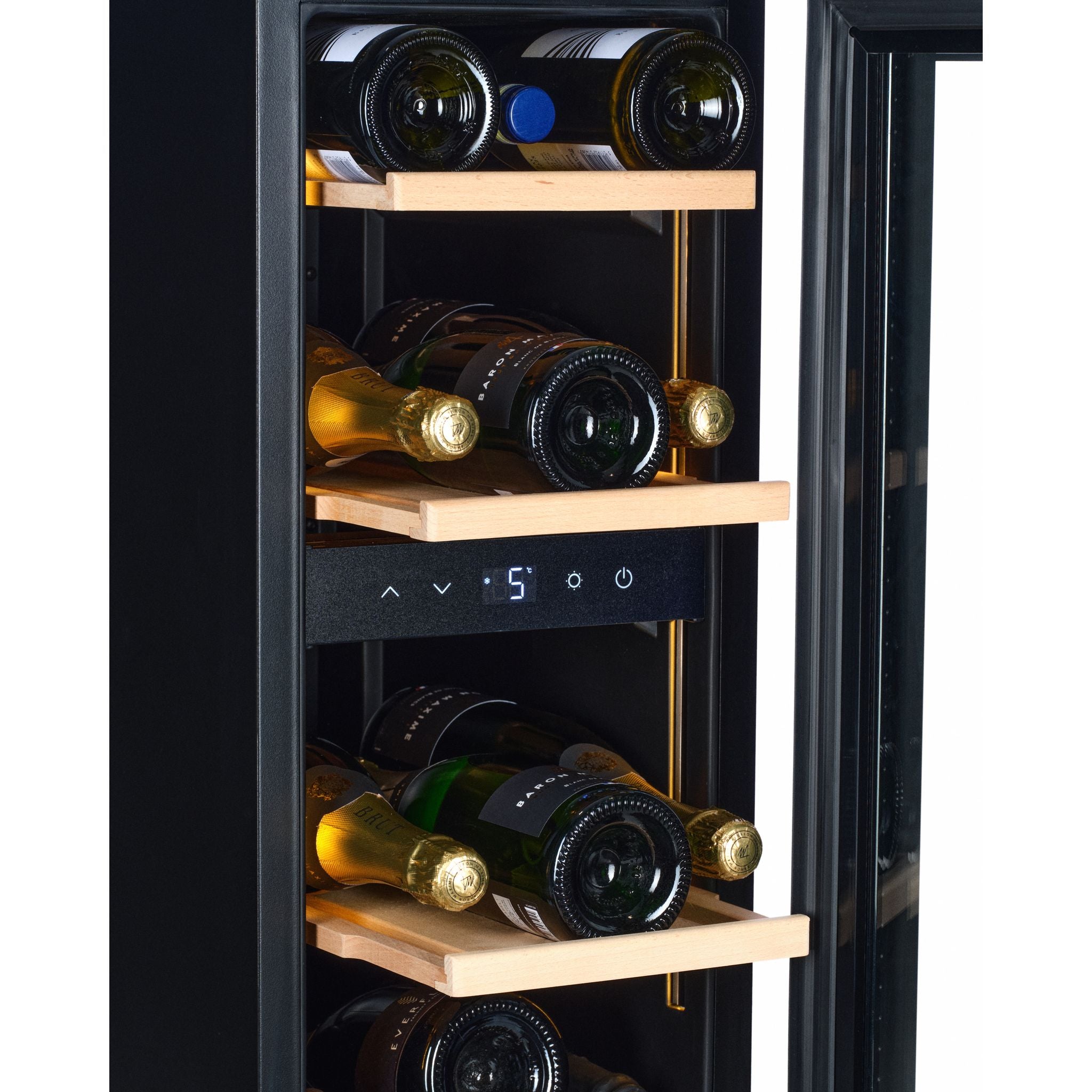CELLA - 300mm - Undercounter Wine Cooler - Single Zone - W18S-SSH