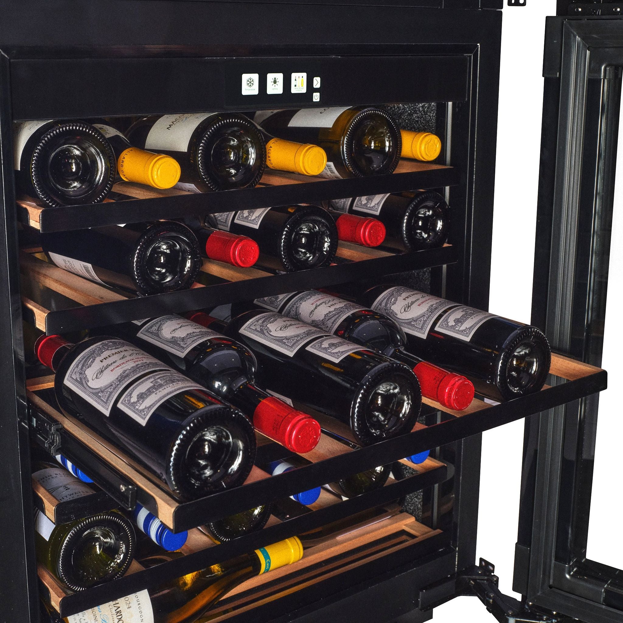 CELLA - Shallow Wine Fridge - 45cm Depth - 60cm Undercounter - W30PANEL-TO