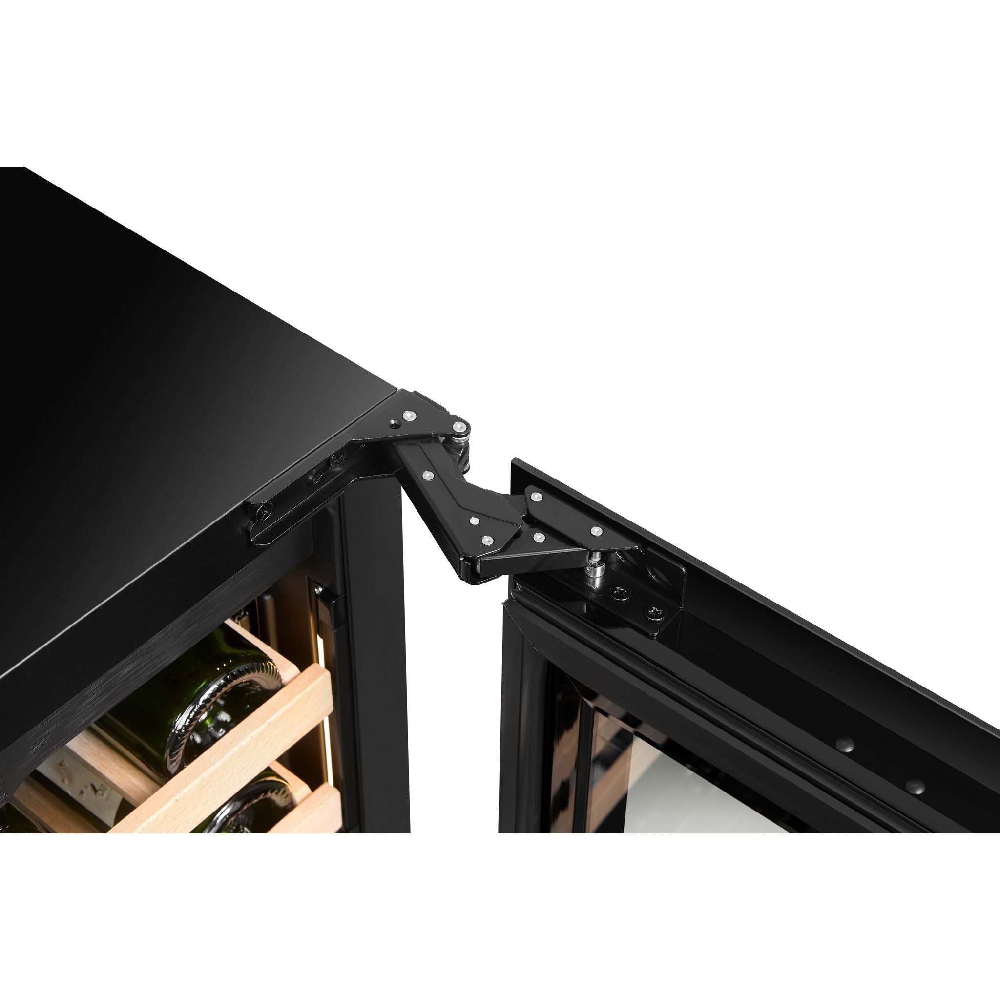 CELLA - 39 bottle Dual Zone Wine cooler - W39D-BLACK