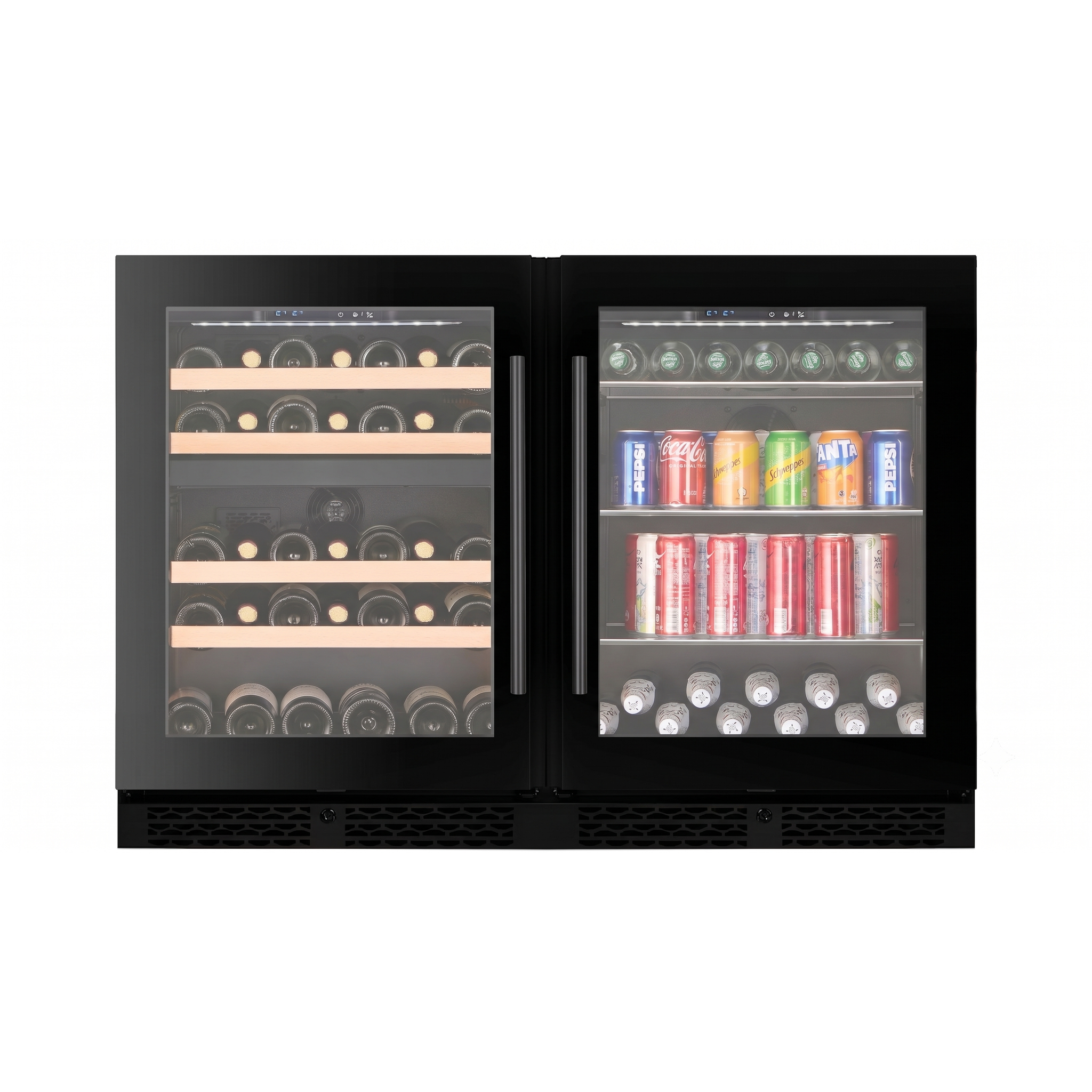 CELLA - Wine & Beverage Combination - WBV46D-BLACK