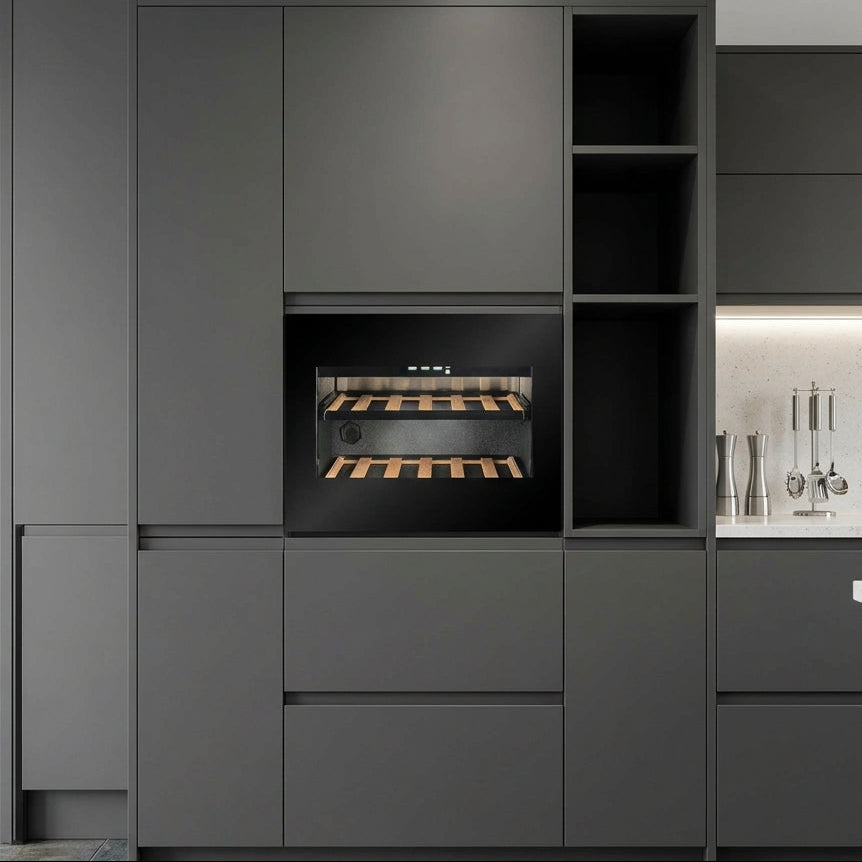 CELLA - 455mm - Integrated Wine Cooler - Handleless - WI-17B-TO