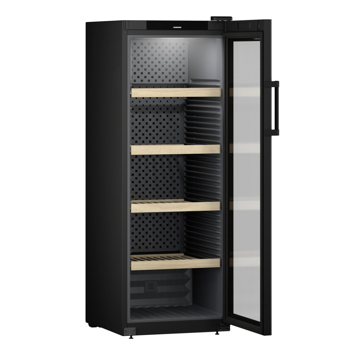 Liebherr - GrandCru 196 Bottle Freestanding Wine Cabinet - WPbl 5001 - Glass Door