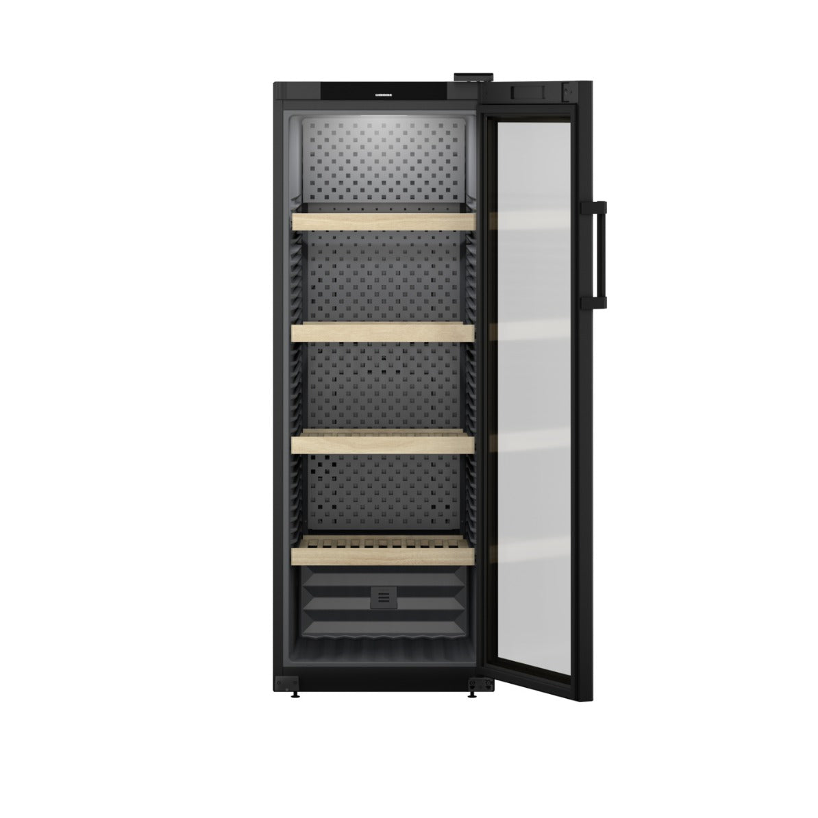 Liebherr - GrandCru 196 Bottle Freestanding Wine Cabinet - WPbl 5001 - Glass Door
