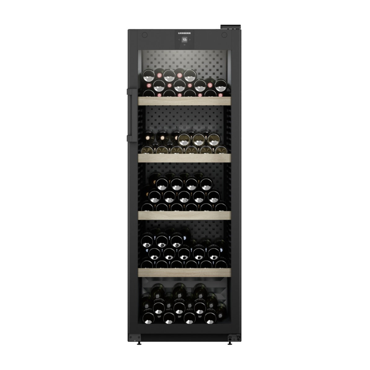 Liebherr - GrandCru 196 Bottle Freestanding Wine Cabinet - WPbl 5001 - Glass Door
