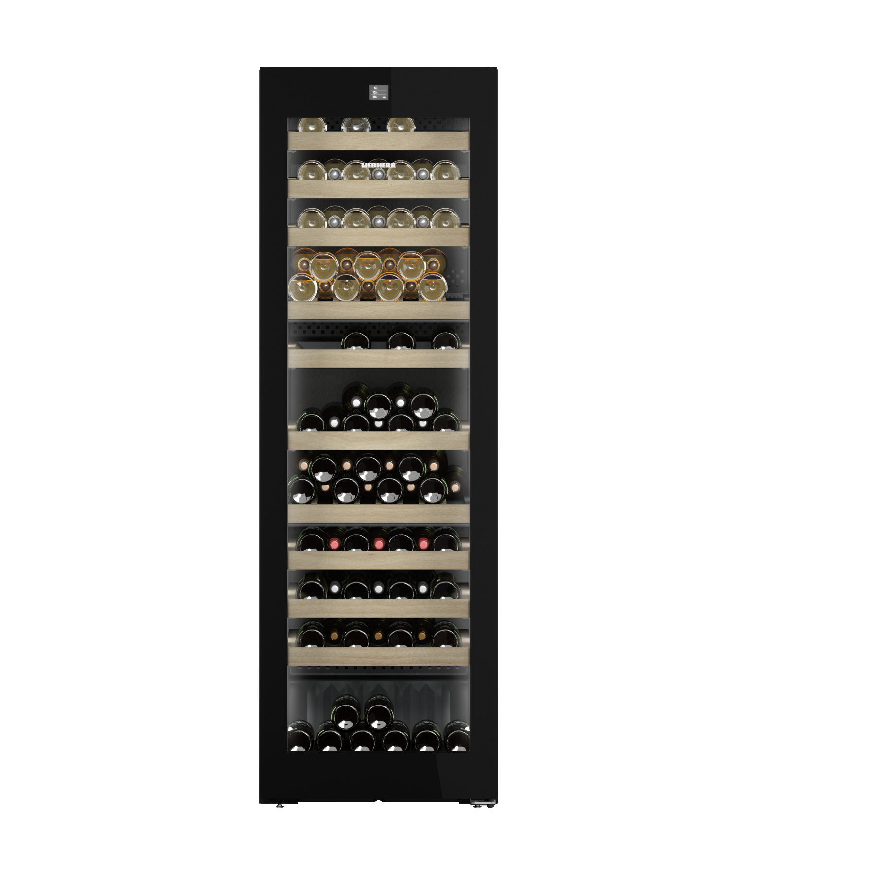 Liebherr - Vinidor Selection 104 Bottle Freestanding Wine Cabinet - WPgbi 5273 - Glass Door