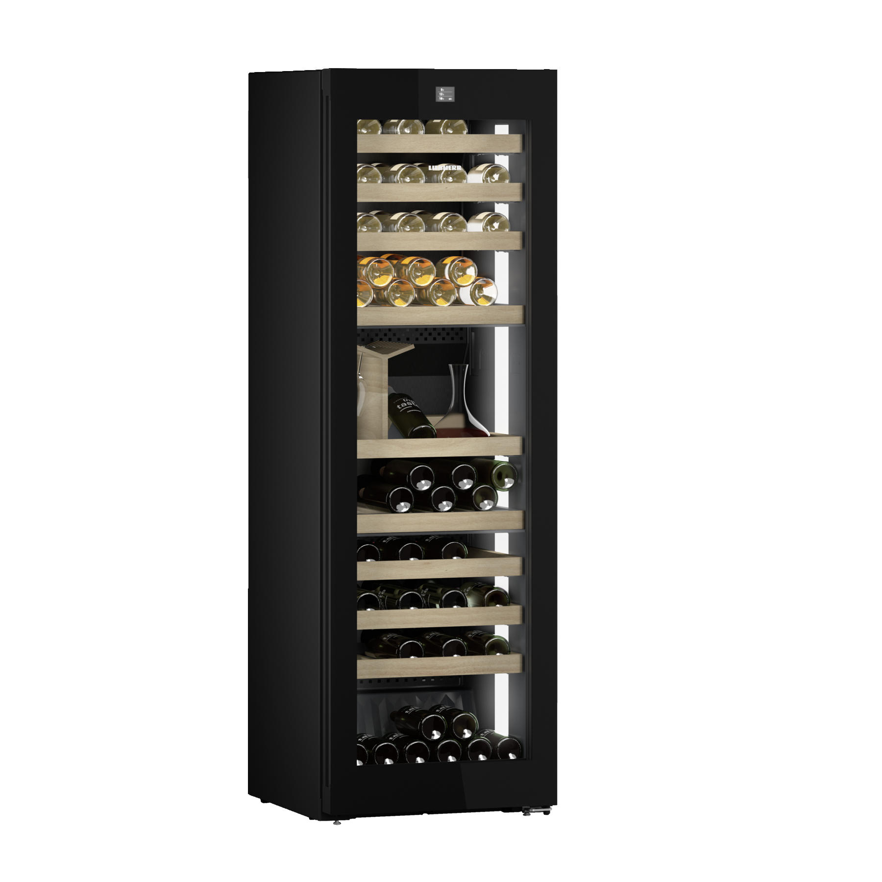 Liebherr - Vinidor Selection 85 Bottle Freestanding Wine Cabinet - WPgbi 5283 - Glass Door