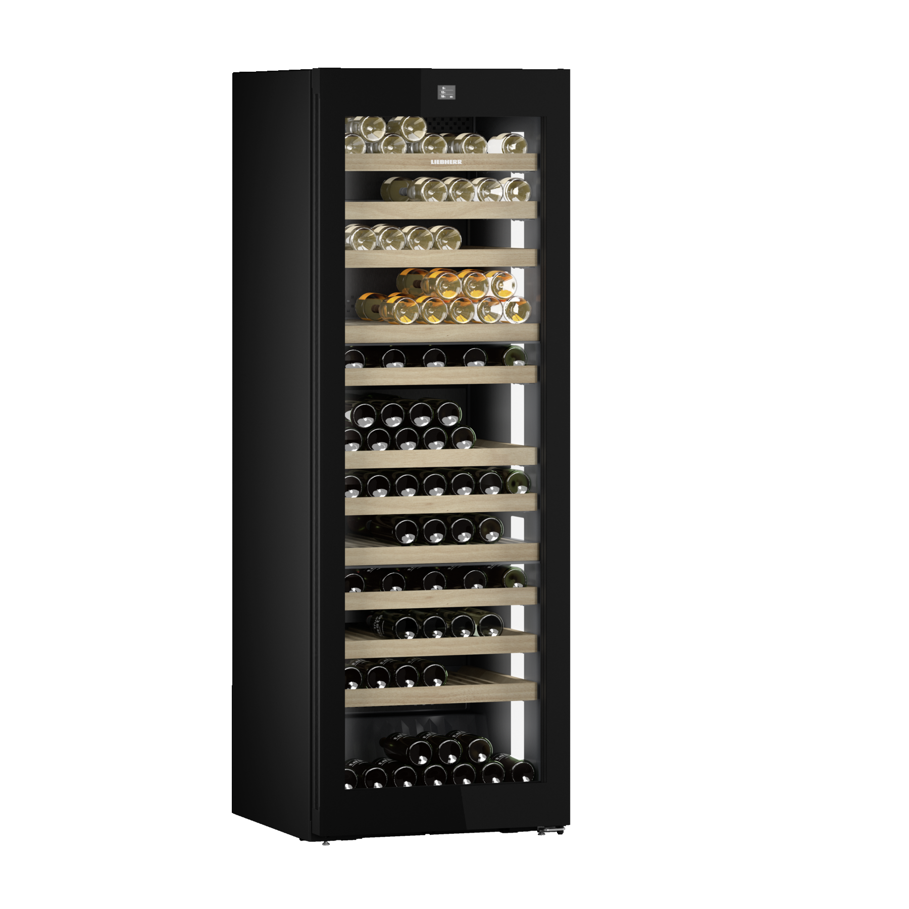 Liebherr - Vinidor Selection 182 Bottle Freestanding Wine Cabinet - WPgbi 7473 - Glass Door