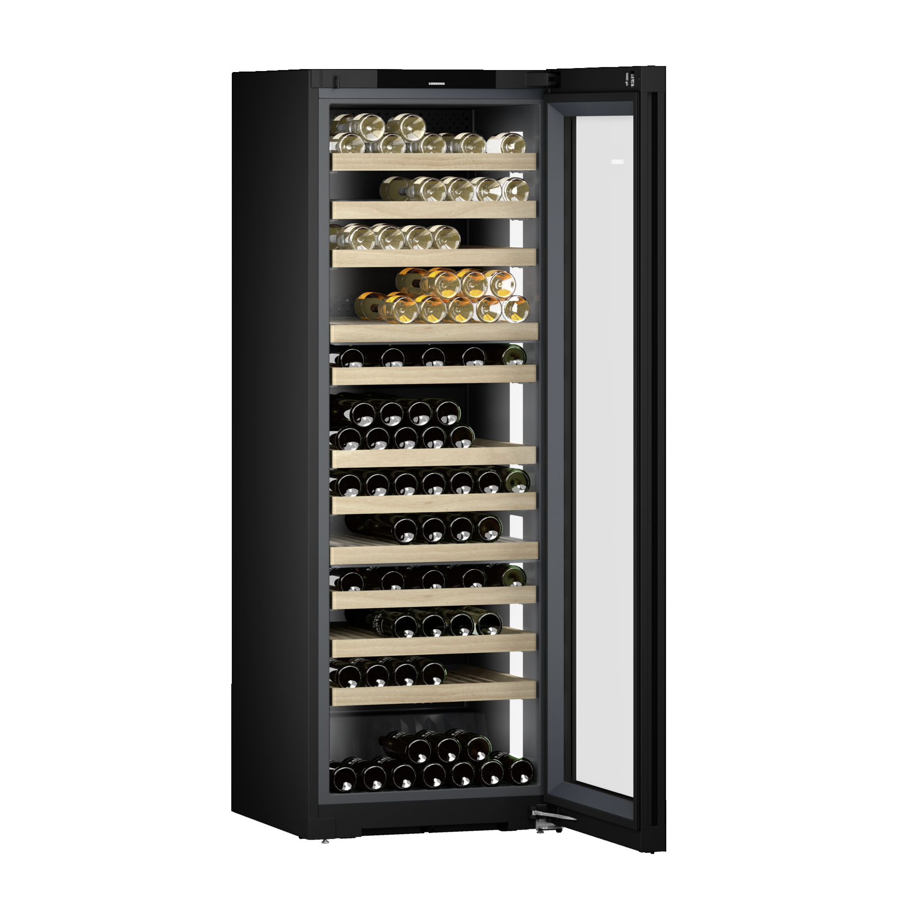Liebherr - Vinidor Selection 182 Bottle Freestanding Wine Cabinet - WPgbi 7473 - Glass Door